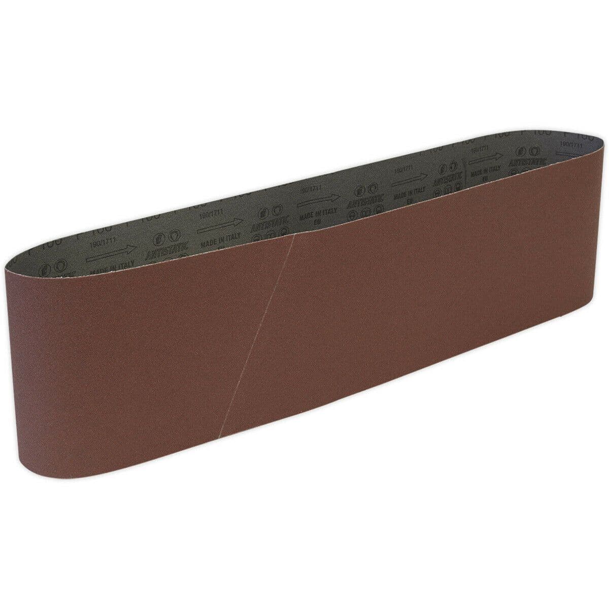 PREMIUM 150mm x 1220mm Sanding Belt 100 Grit Aluminium Oxide Cloth Backed Loop