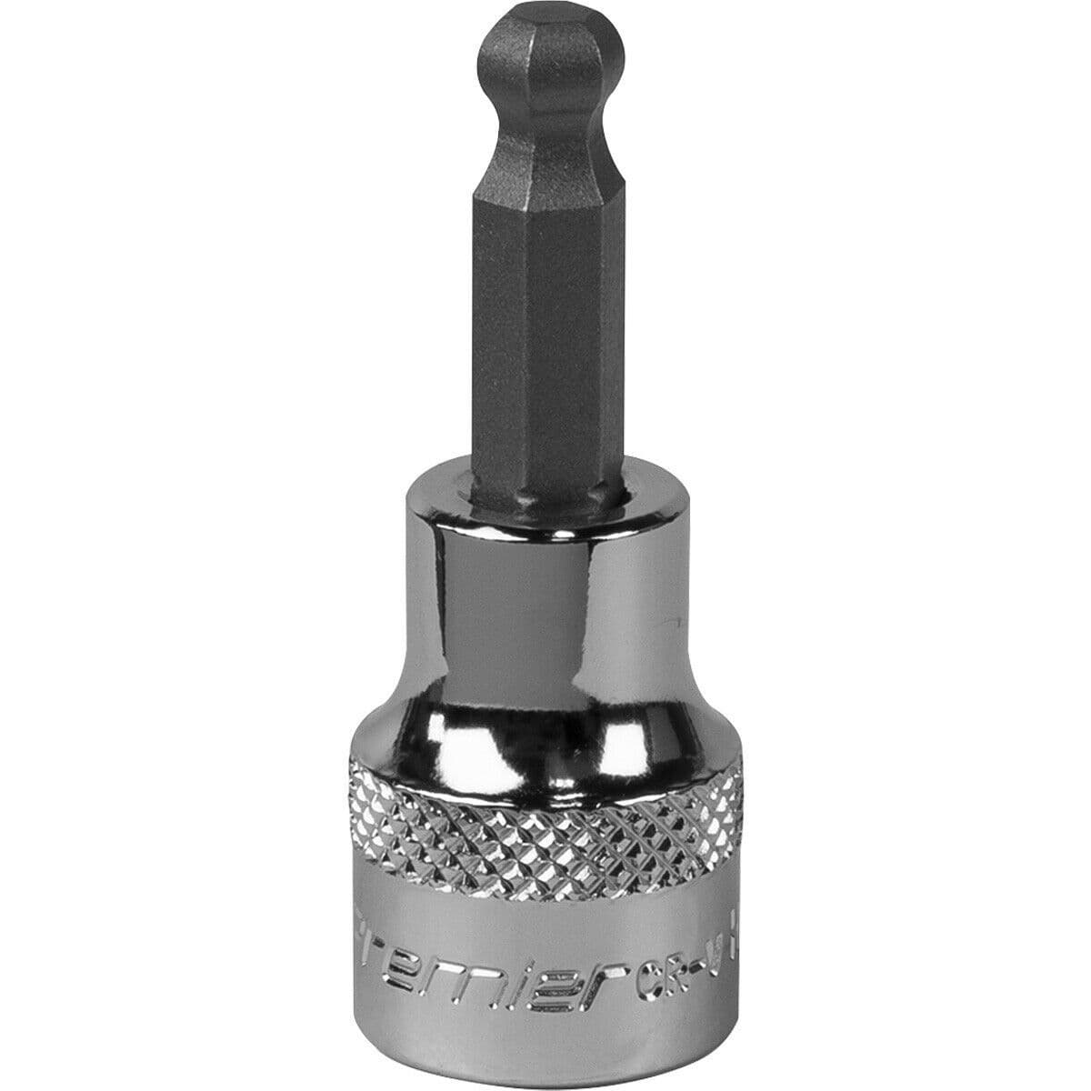 6mm Ball End Hex Socket Bit 3 8" Square Drive Chrome Vanadium Wrench Socket