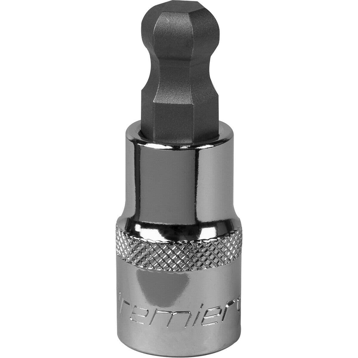 12mm Ball End Hex Socket Bit 1 2" Square Drive Chrome Vanadium Wrench Socket