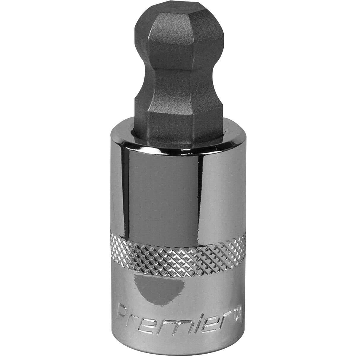 14mm Ball End Hex Socket Bit 1 2" Square Drive Chrome Vanadium Wrench Socket