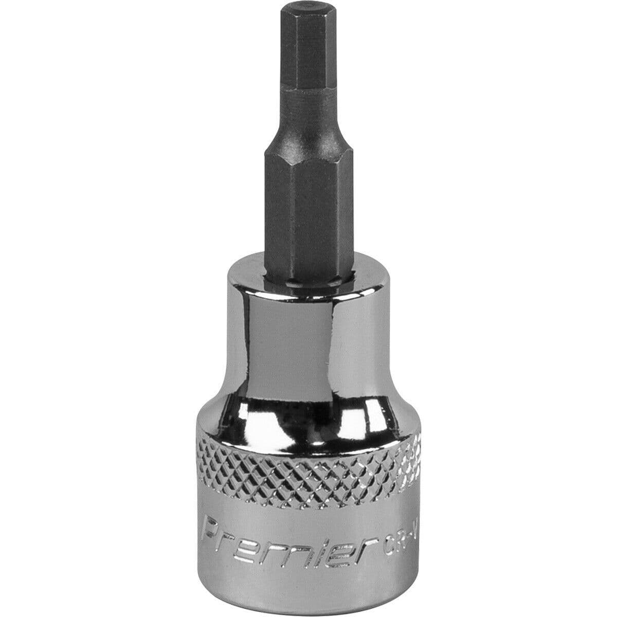 4mm Forged Hex Socket Bit 3 8" Square Drive Chrome Vanadium Wrench Socket