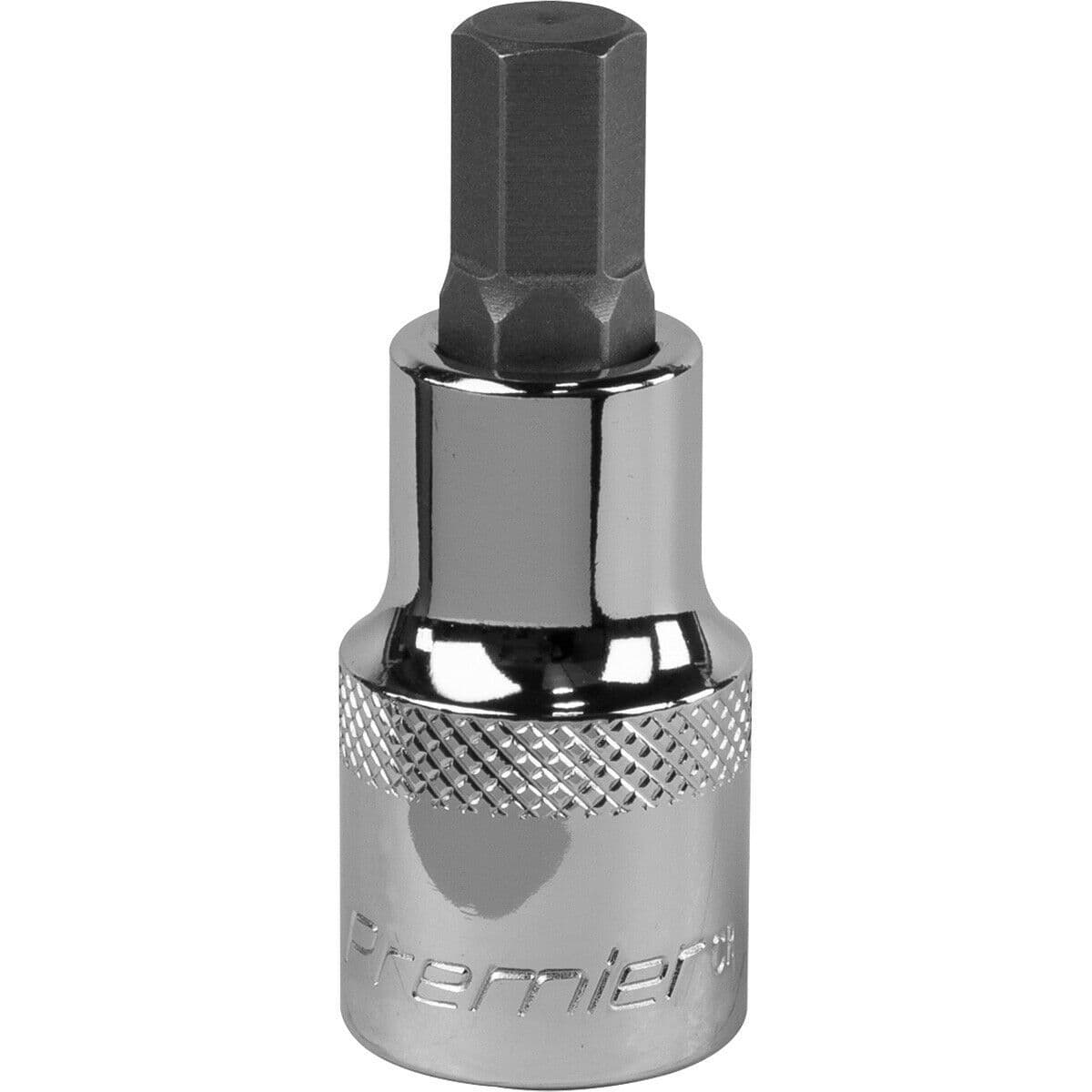 9mm Forged Hex Socket Bit - 1/2" Square Drive - Chrome Vanadium Wrench Socket