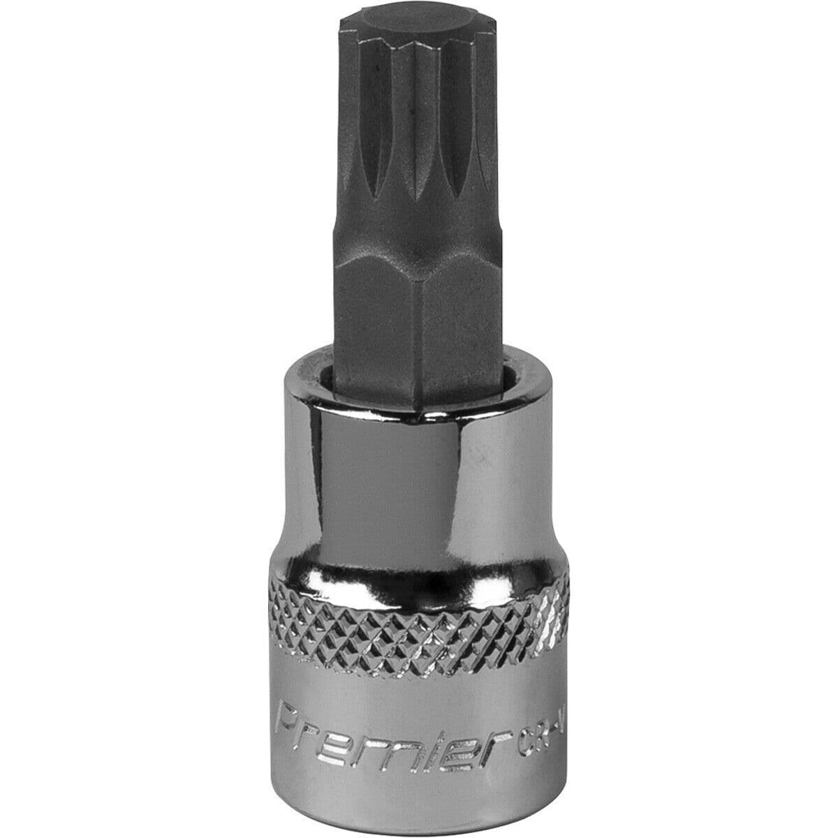 M10 Forged Spline Socket Bit 3 8" Square Drive Chrome Vanadium Wrench Socket