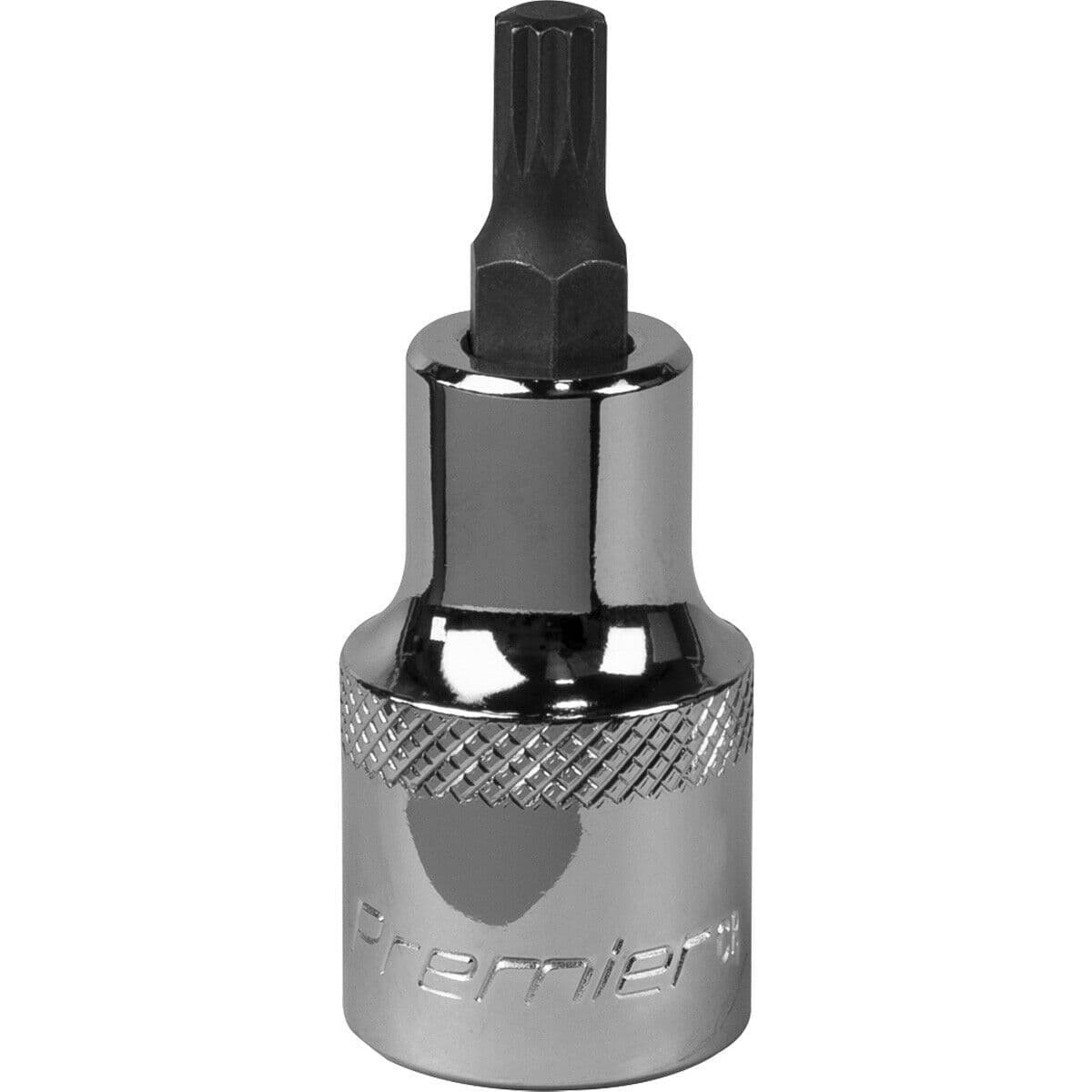 M6 Forged Spline Socket Bit 1 2" Square Drive Chrome Vanadium Wrench Socket