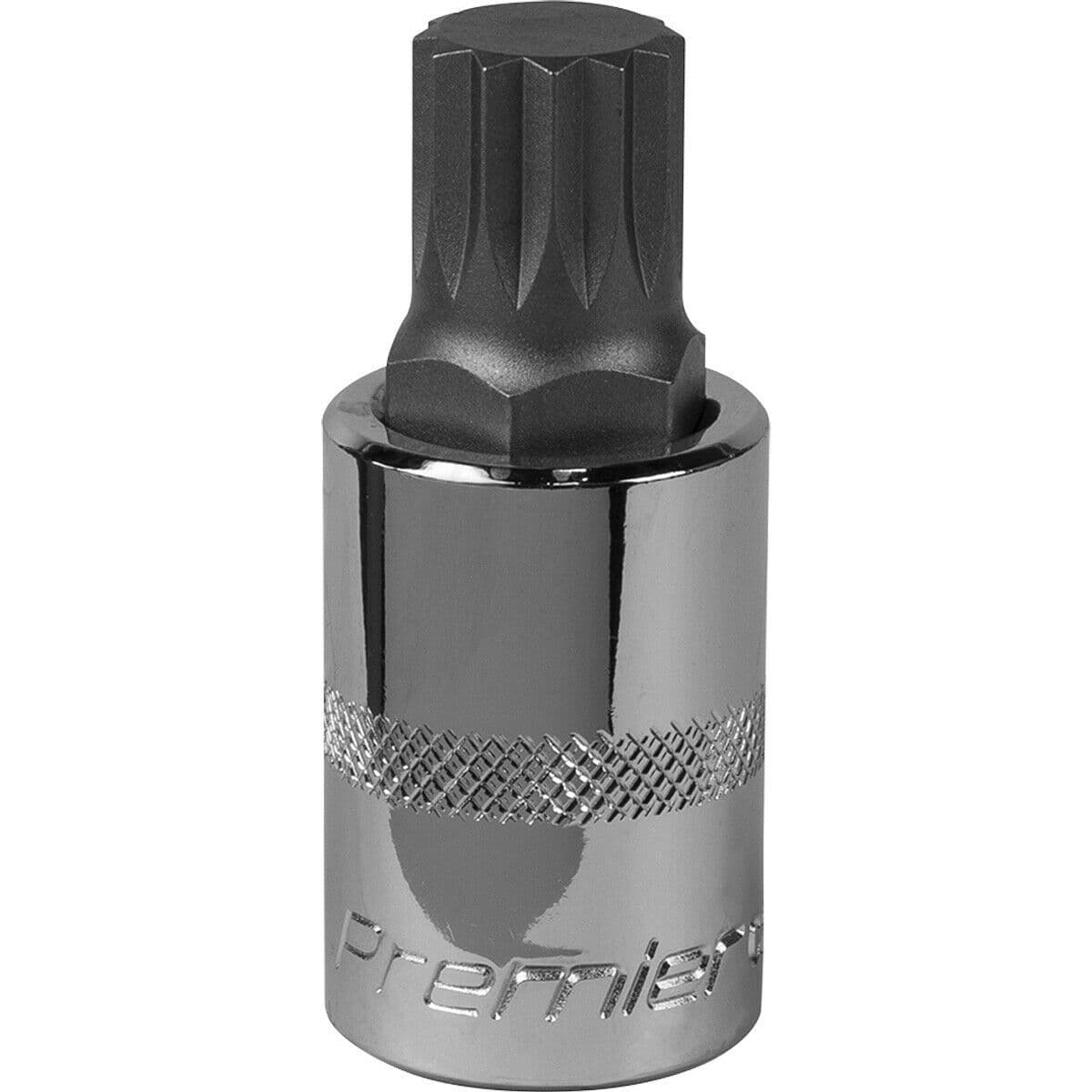 M16 Forged Spline Socket Bit 1 2" Square Drive Chrome Vanadium Wrench Socket