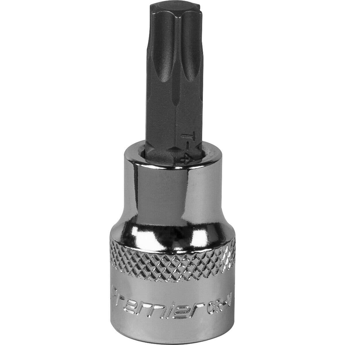 T47 TRX Star Socket Bit 3 8" Square Drive PREMIUM S2 Steel Head Knurled Grip