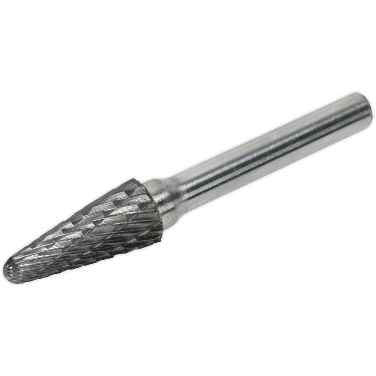 10mm Tungsten Carbide Rotary Burr Bit Conical Ball Nose Engraving Milling Tool
