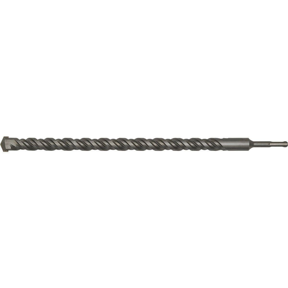 25 x 450mm SDS Plus Drill Bit - Fully Hardened & Ground - Smooth Drilling