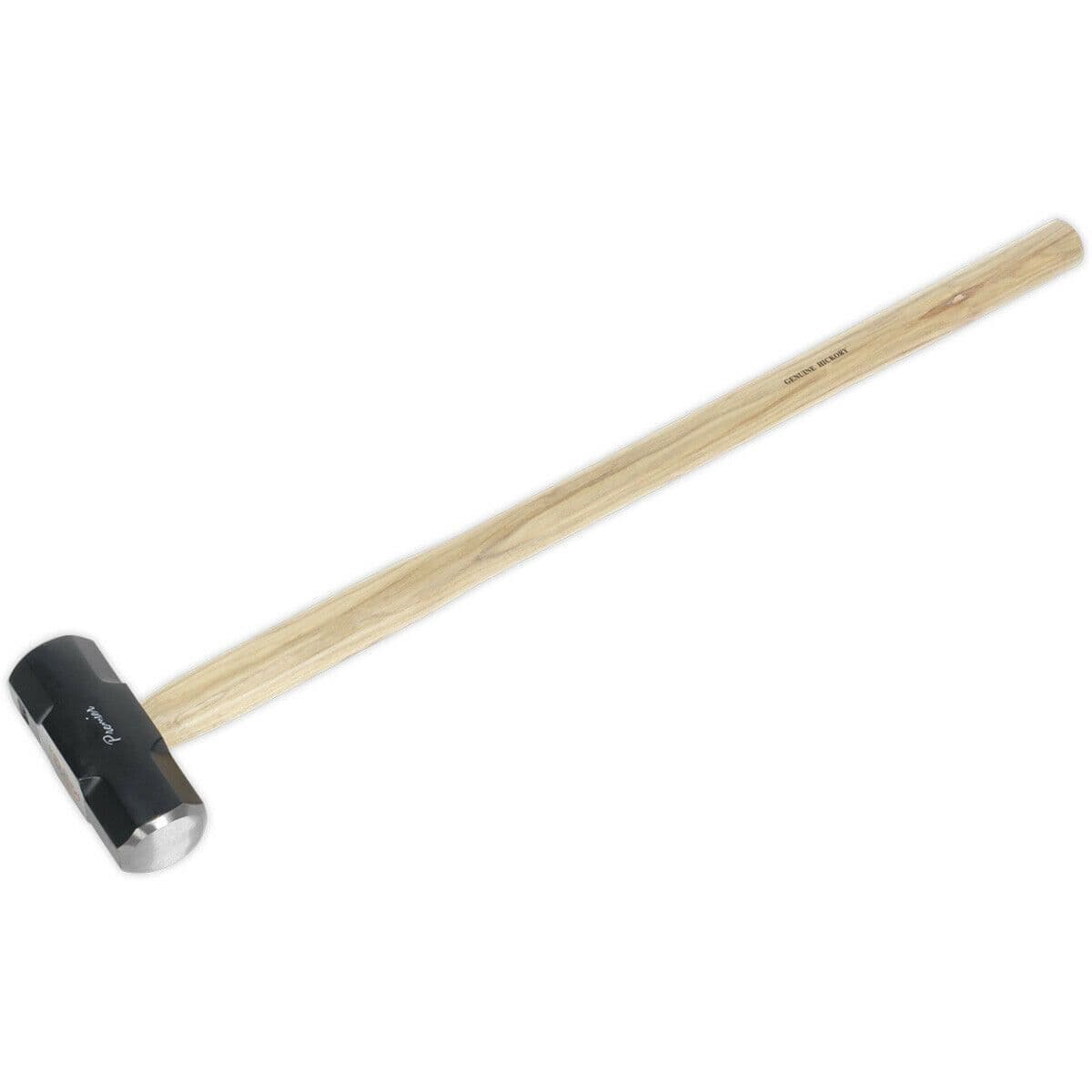 Hardened Sledge Hammer Hickory Wooden Shaft Fine Grained Alloy Steel