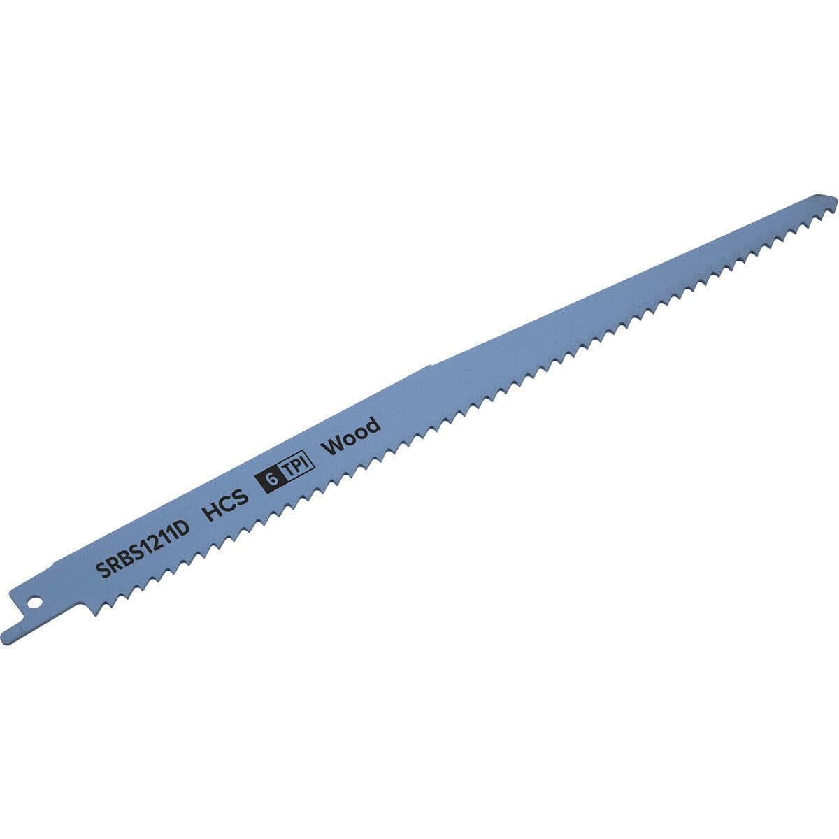 5 PACK 250mm HCS Reciprocating Saw Blade 6 TPI Milled Side Set Teeth