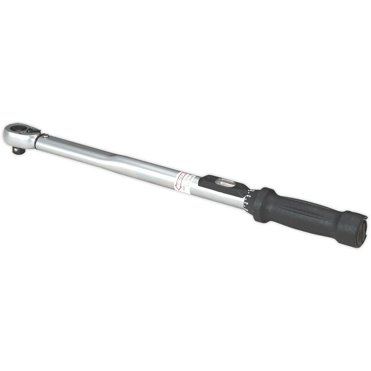 Locking Micrometer Torque Wrench 1 2" Sq Drive Calibrated Flip Reverse
