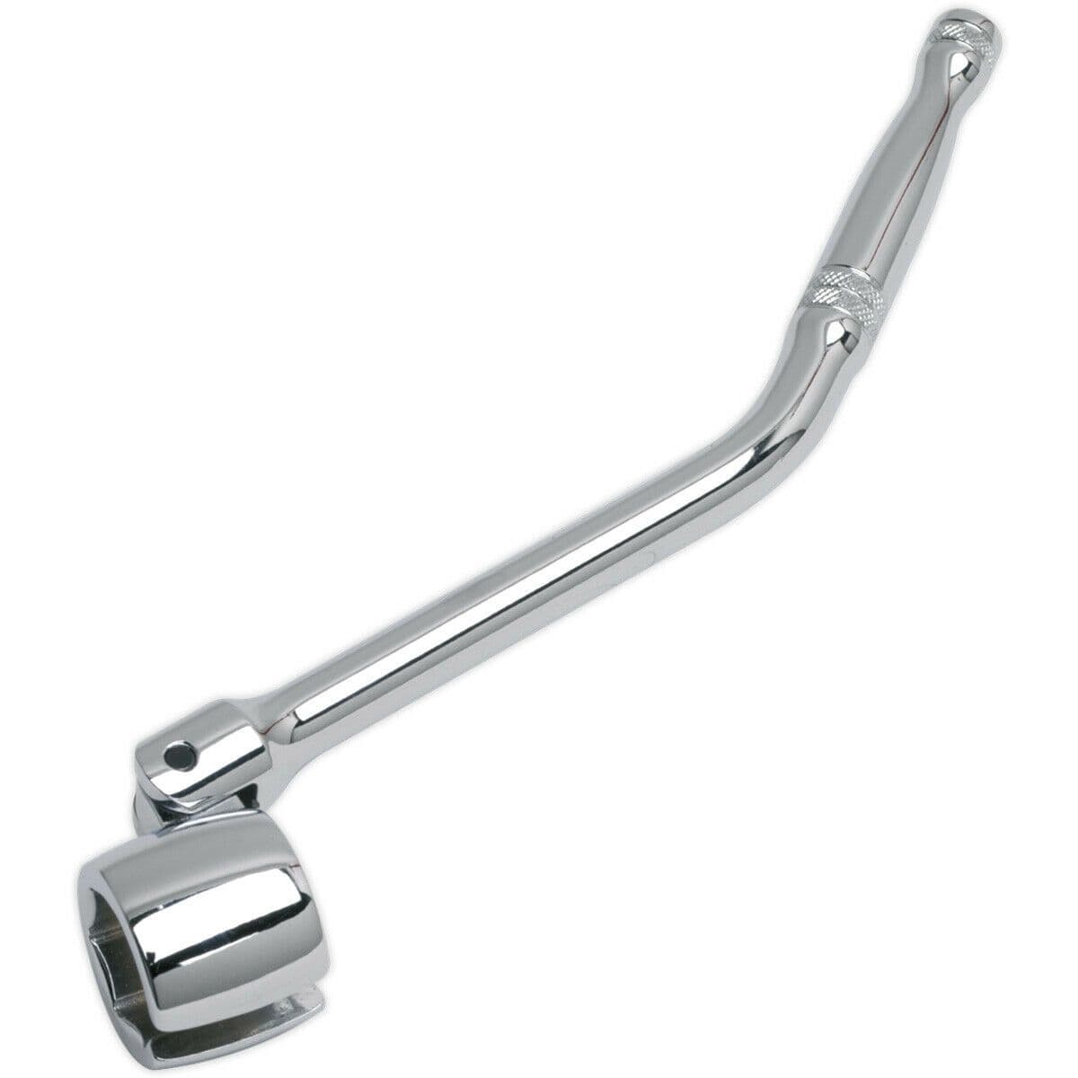 22mm Oxygen Sensor Wrench Flexi Handle Offset Grip Cut out Section