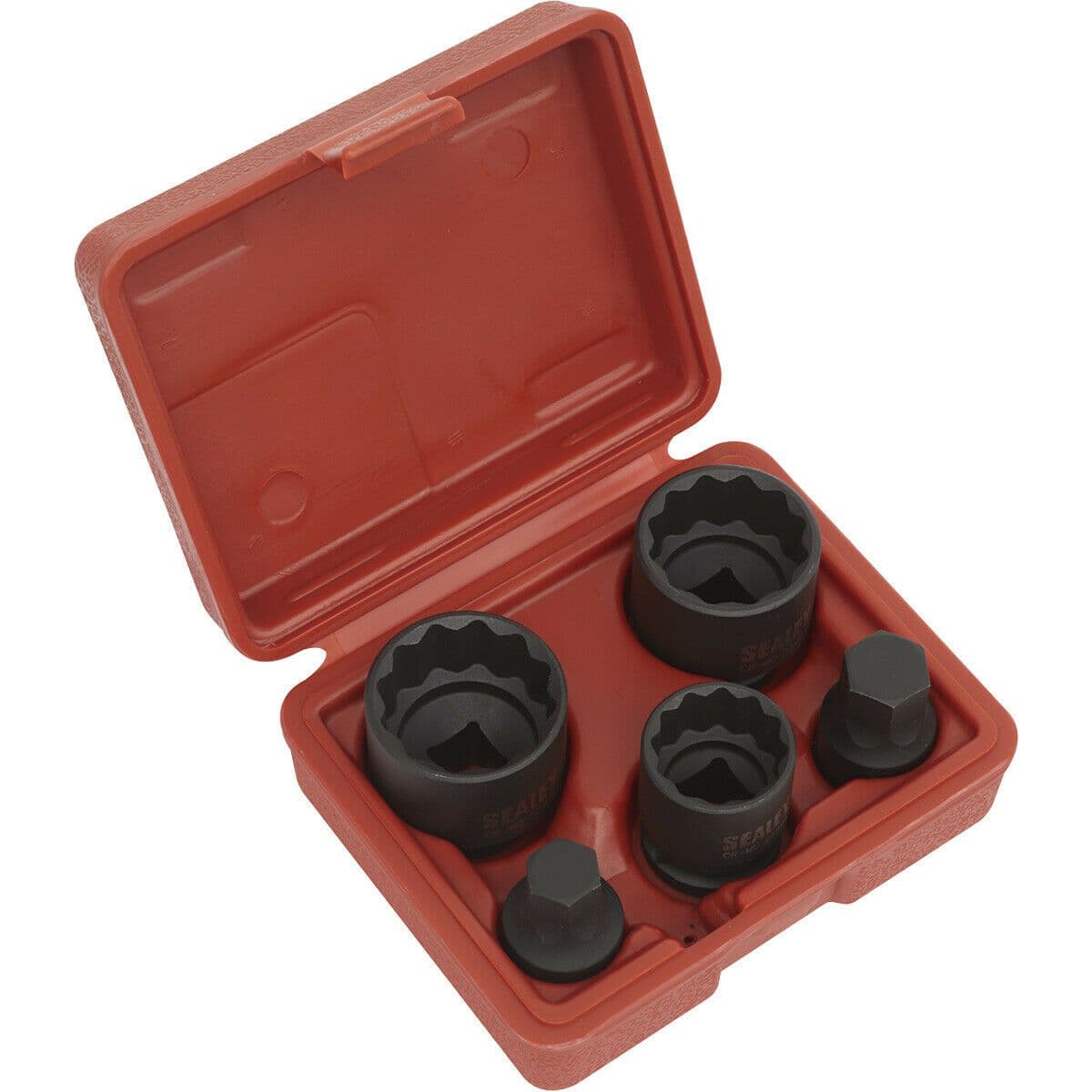 5pc 12 Point Impact Hub Socket & Bit Set 1 2" Sq Drive VAG Vehicles