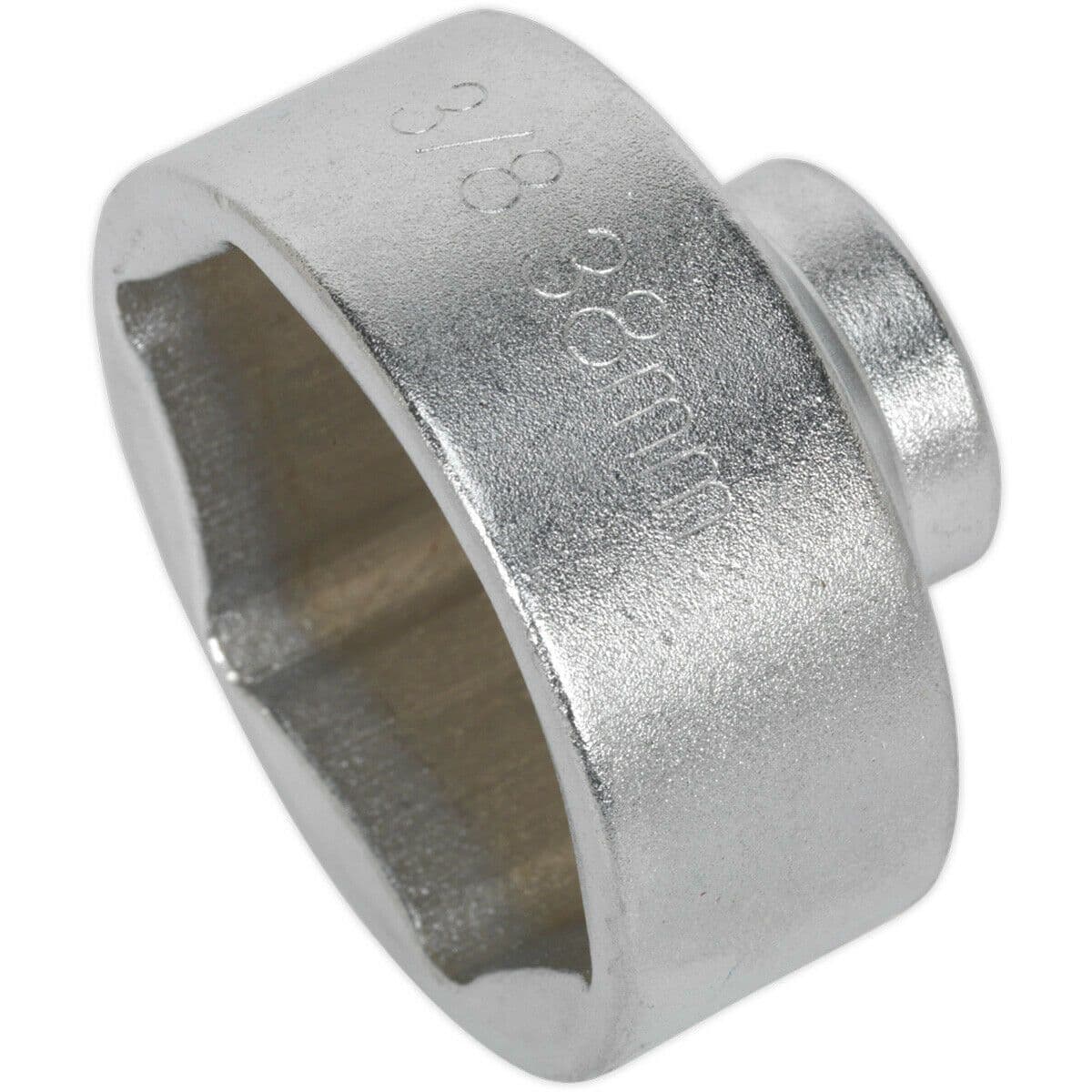 38mm Low Profile Oil Filter Socket 3 8" Sq Drive High Grade Steel Socket