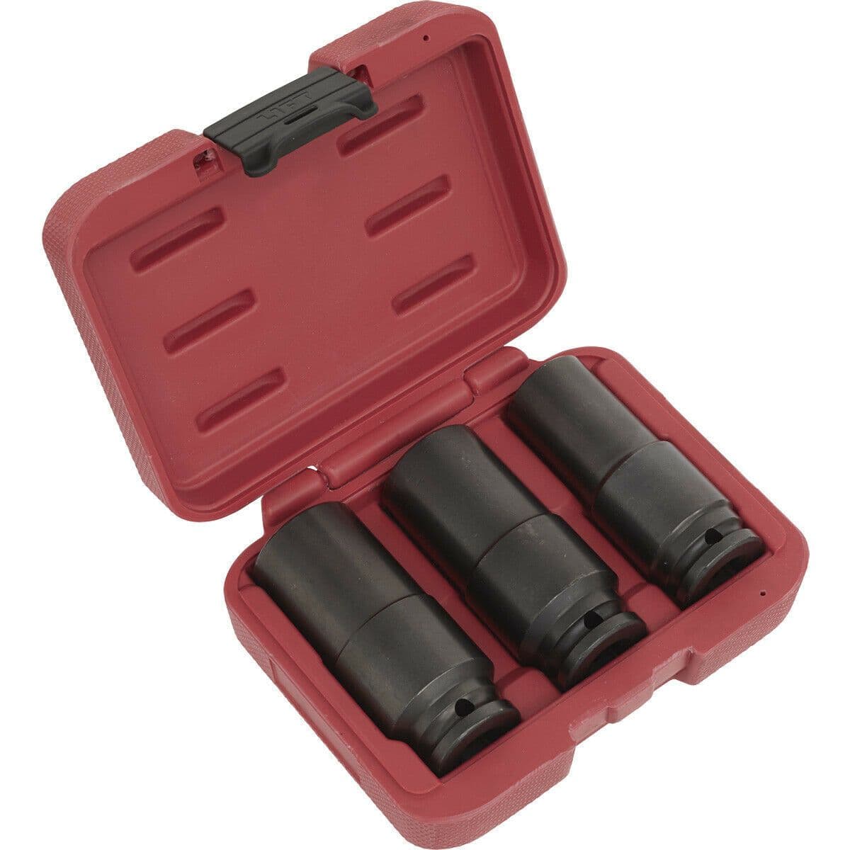 3 PACK 17mm 19mm 21mm Counter Weighted Impact Socket Set 1 2" Square Drive