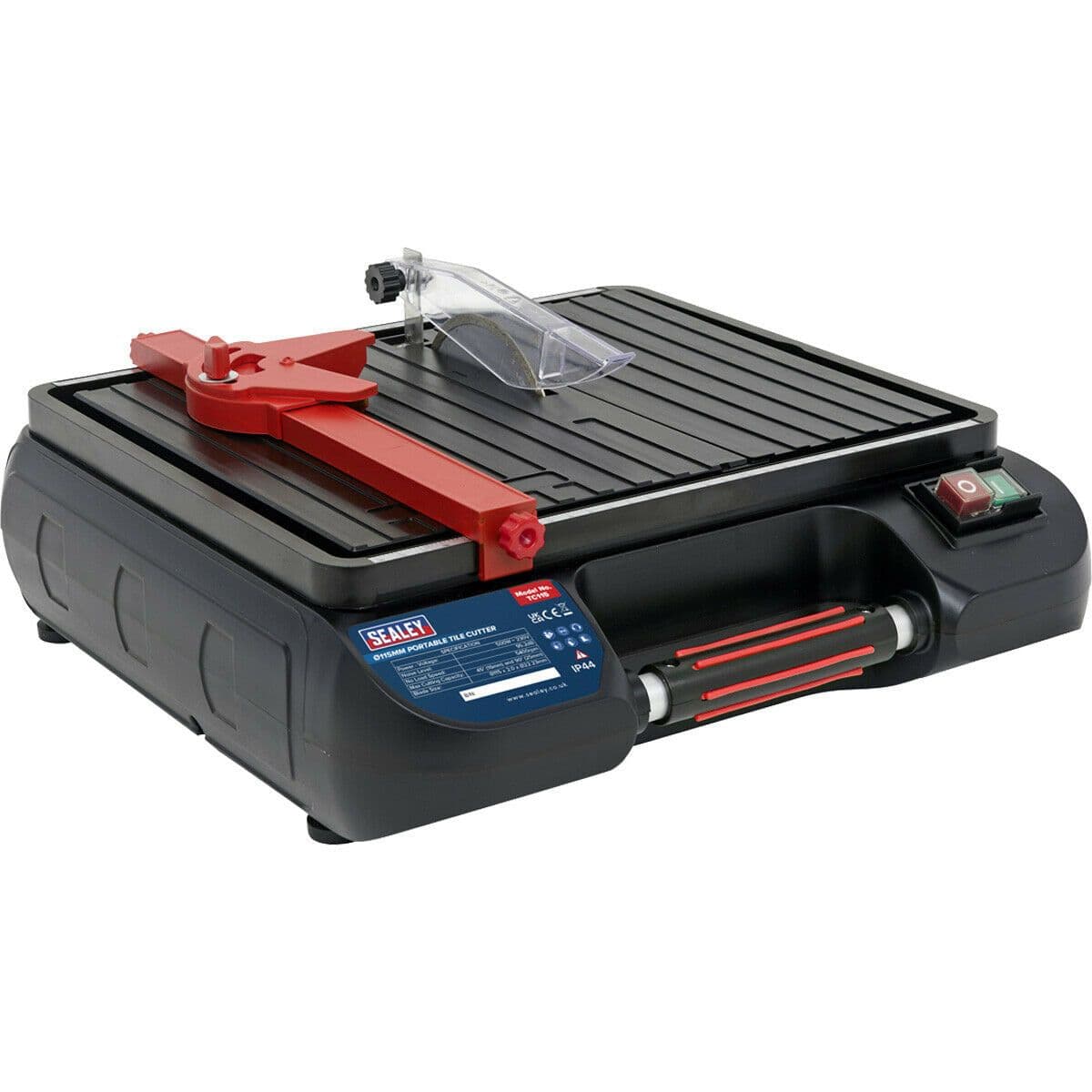 115mm Portable Tile Cutter 230V 500W 0 to 45 Degree Mitre Water Cooled