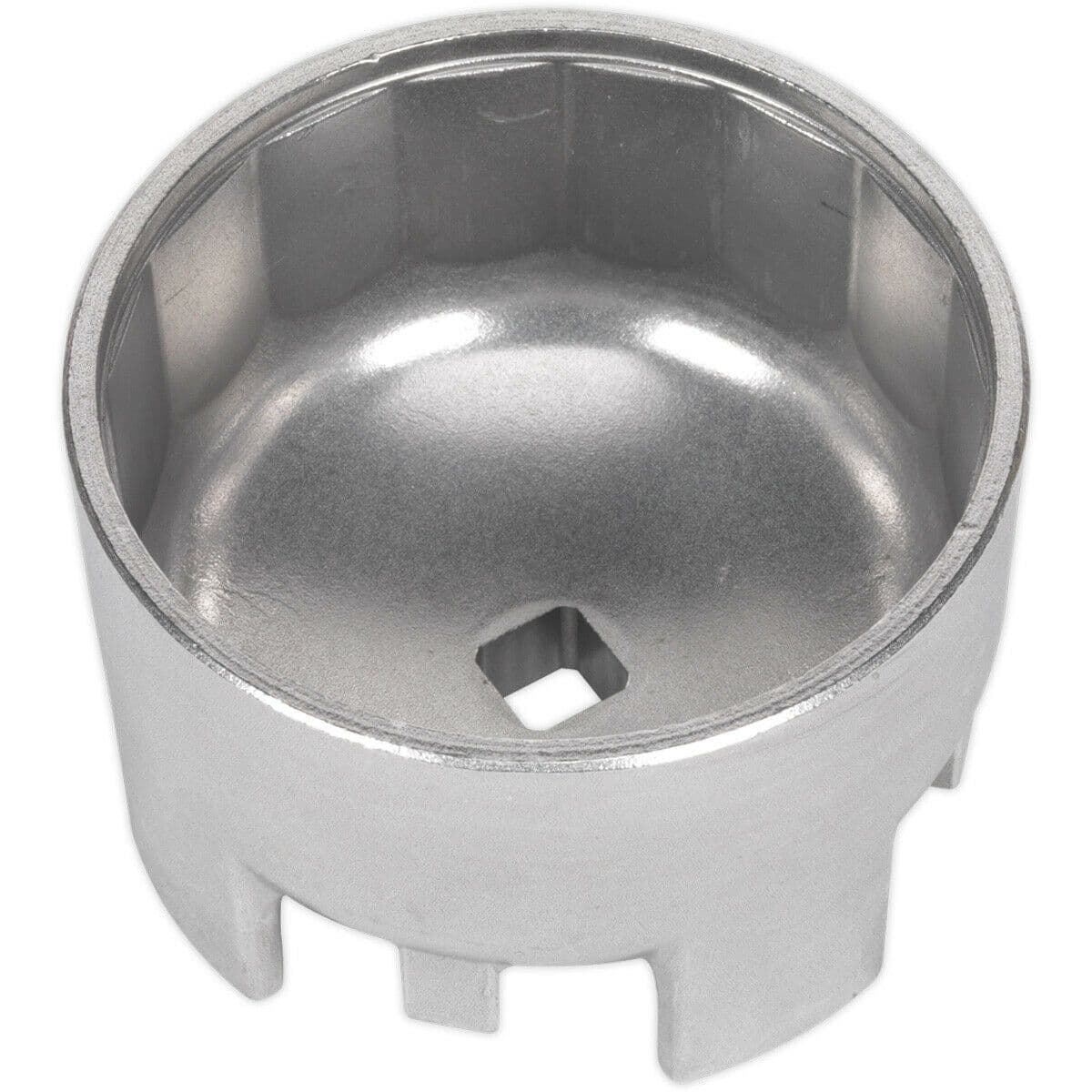 87mm Oil Filter Cap Wrench 16 Flutes 1 2" Sq Drive Aluminium Alloy