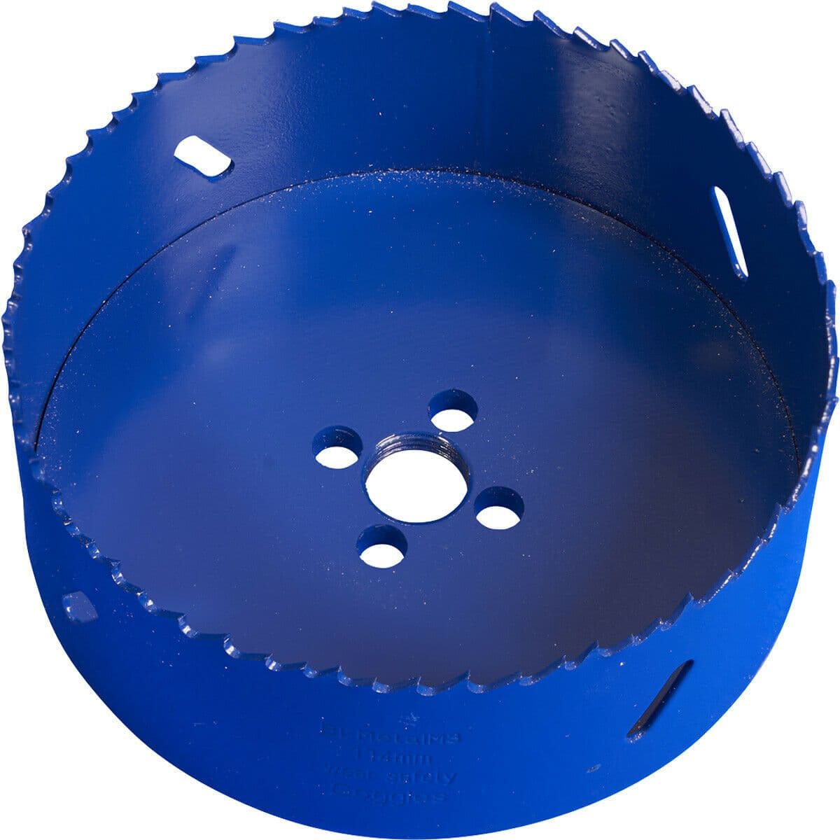 114mm HSS Hole Saw Blade Milled Teeth Bi Metal M3 Steel Long Lasting Drill