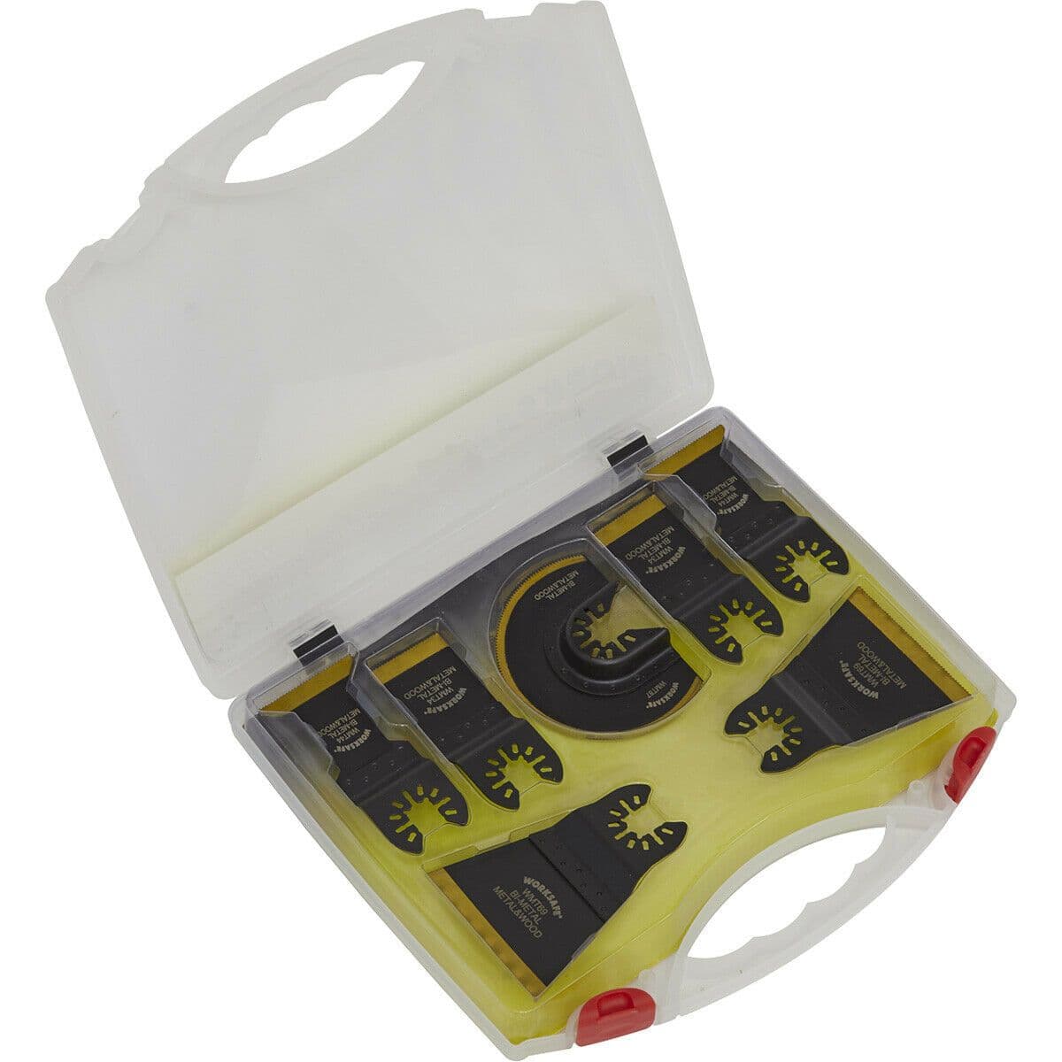 7 Piece Tool Blade Set Titanium Coated Blades Wood & Metal Cutting