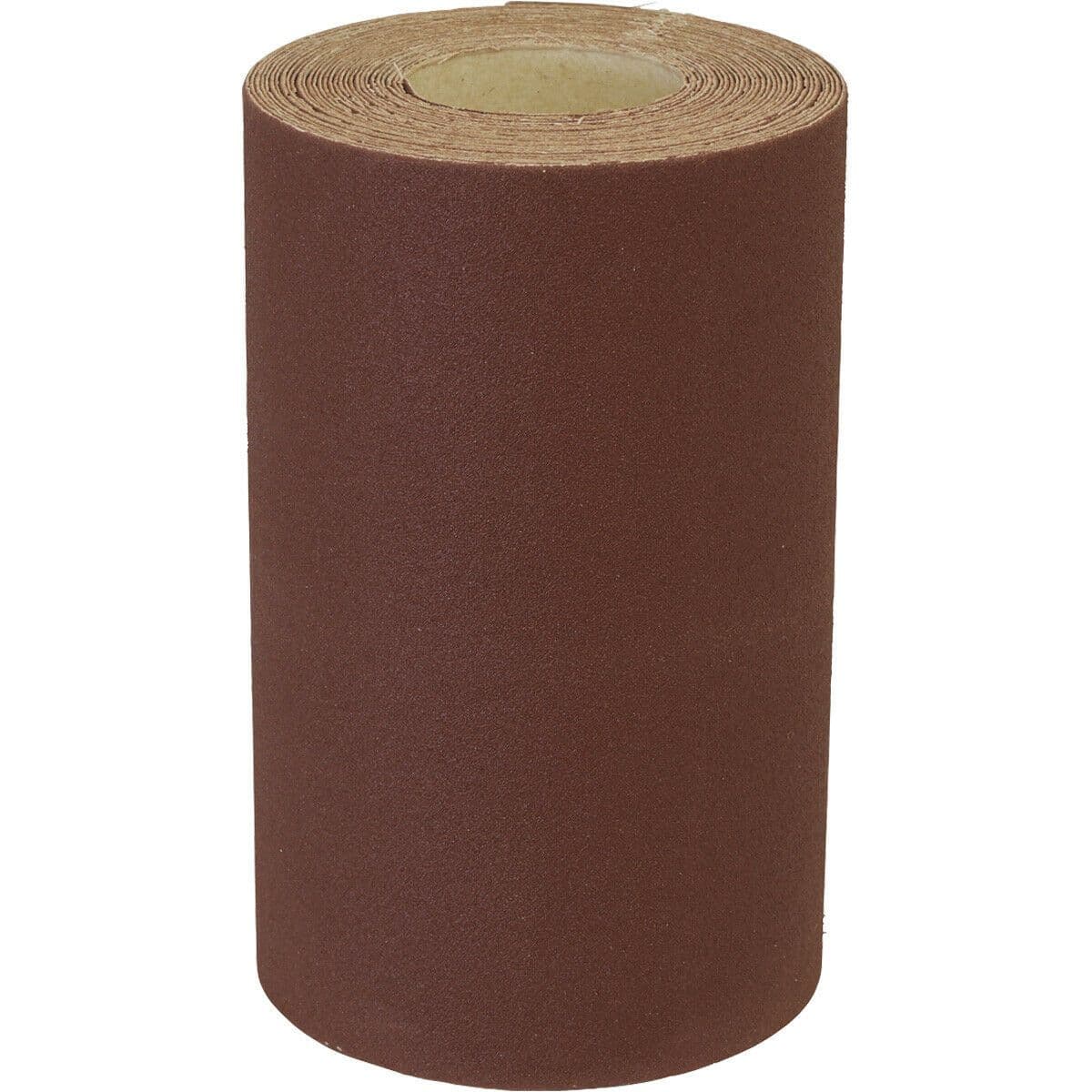 Aluminium Abrasive Production Sanding Roll - 115mm x 5m - Extra Fine 180 Grit