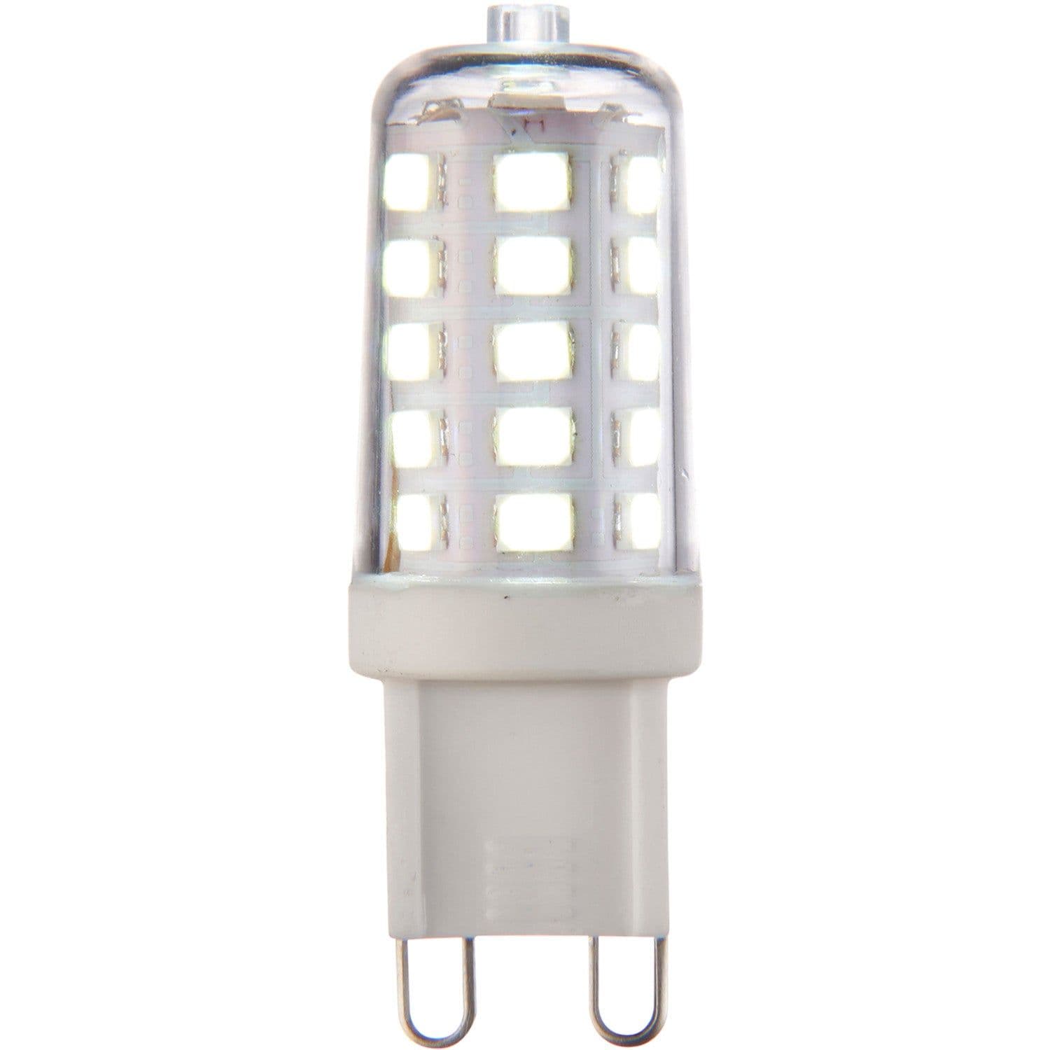 3.2W G9 Daylight Dimmable LED Bulb 320 Lumen Output 6500k Temp