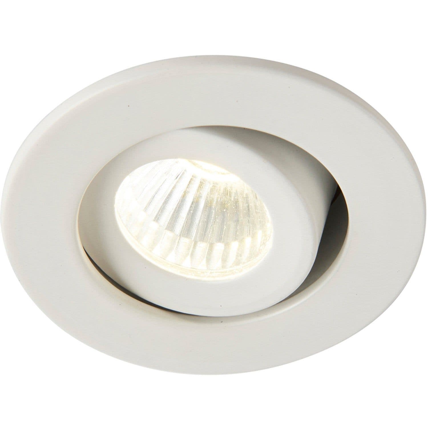 Micro Adjustable Recessed Ceiling Downlight 4W Cool LED Matt