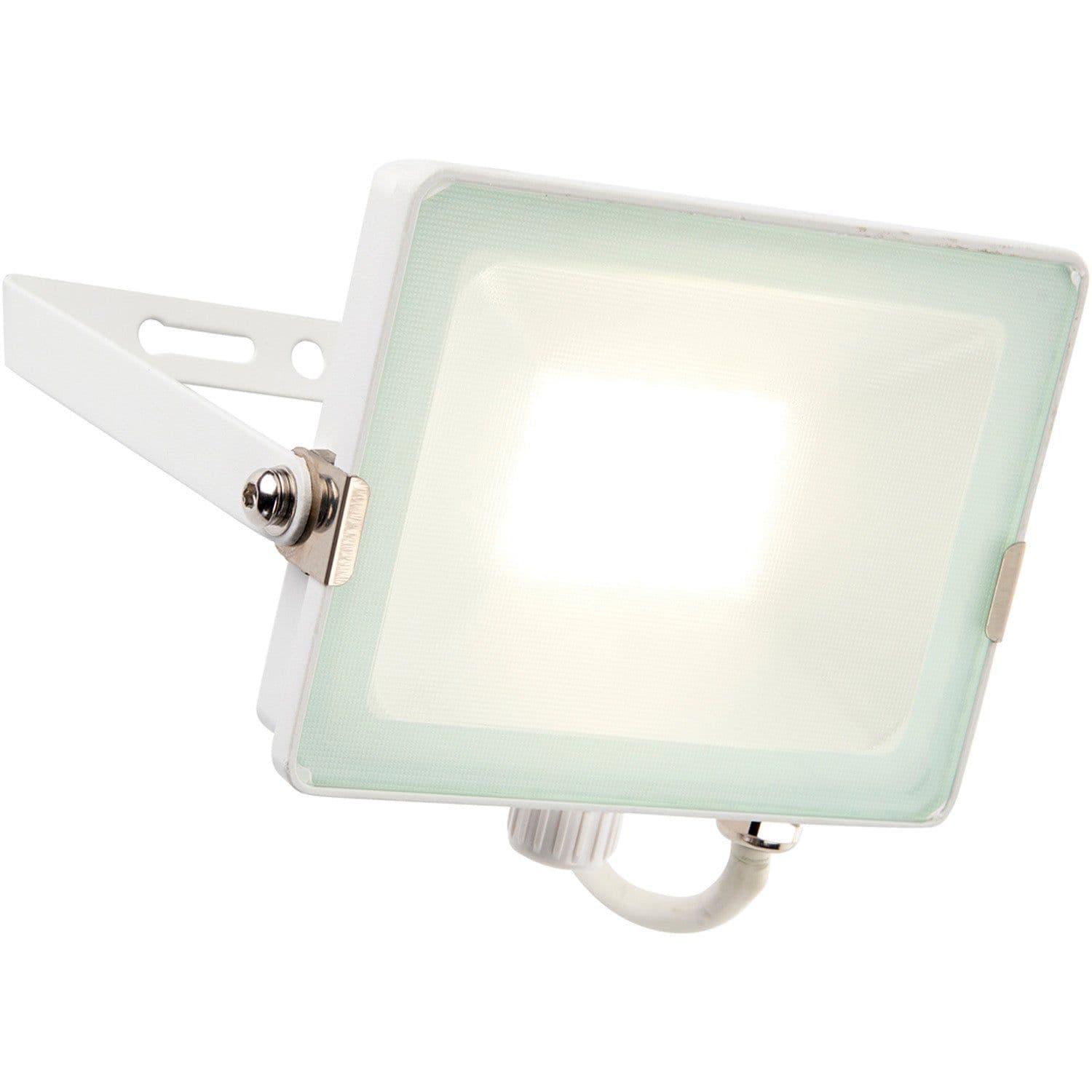Outdoor IP65 Waterproof Floodlight 30W Cool LED Matt Aluminium