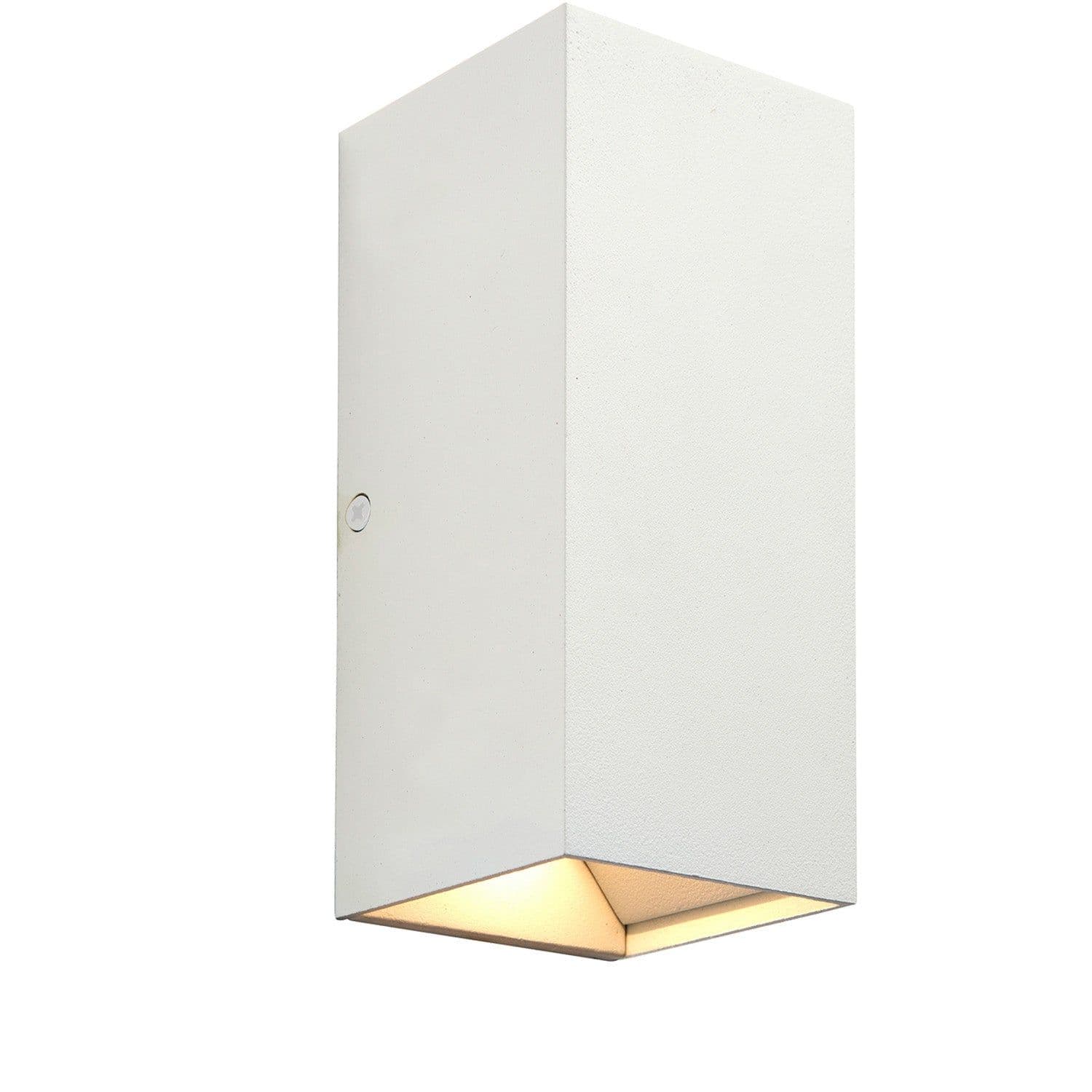Twin Outdoor IP44 Rectangular Wall Light 2 x 5.5W CCT LED Matt