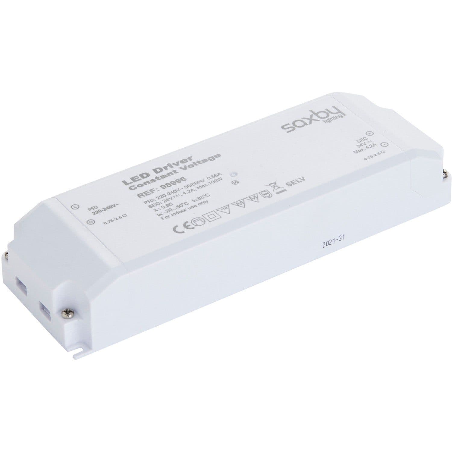 100W LED Driver 24V Constant Voltage Fixed Output Power Supply Transformer