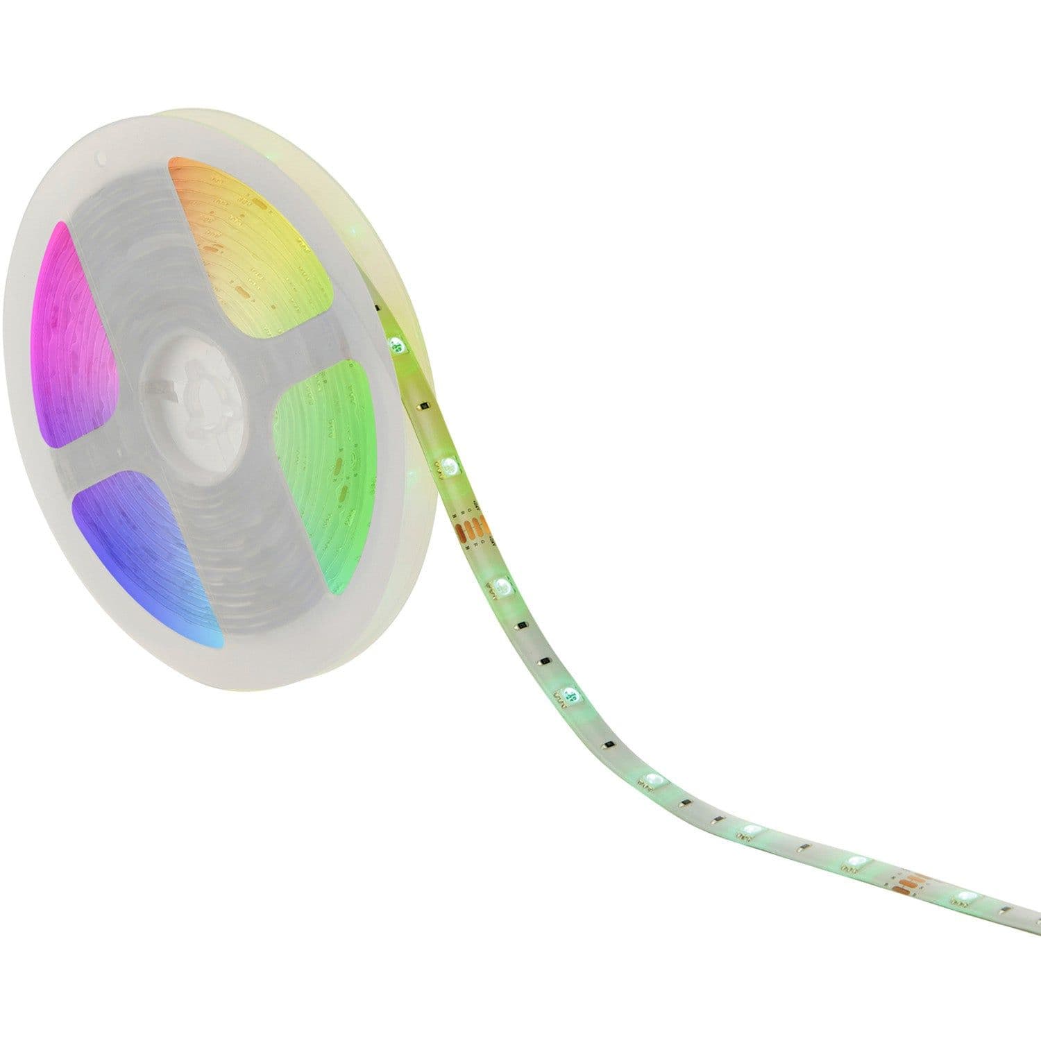 SMART Flexible LED Tape Light 5m Reel Dimmable 36W RGB LEDs IP65 Rated