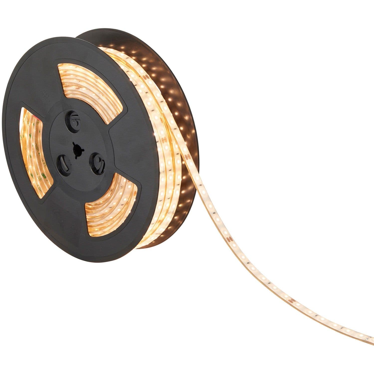 Flexible IP67 LED Tape Light 30m Reel 144W Warm LEDs Self Adhesive