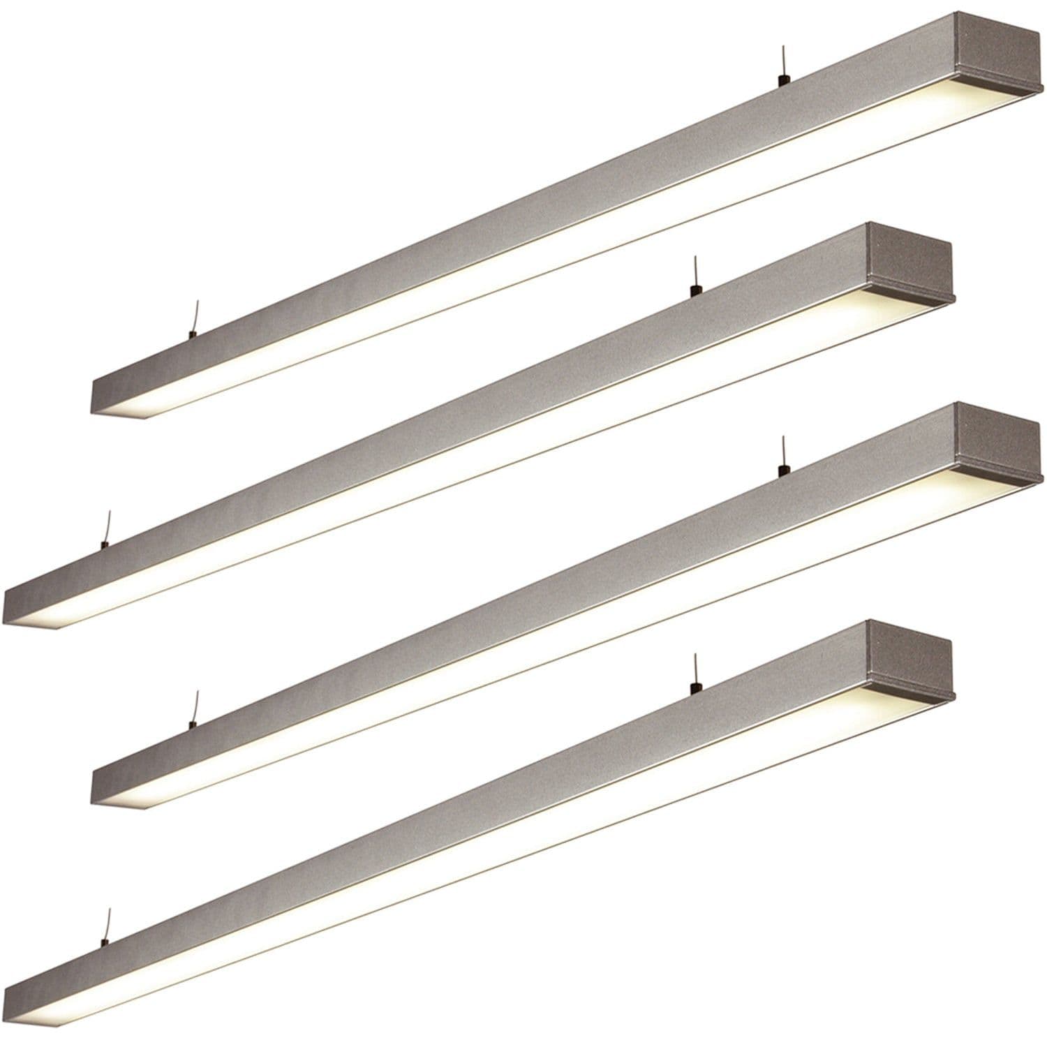4 PACK Commercial LED Suspension Light 1494mm x 68mm 26W CCT LED Module