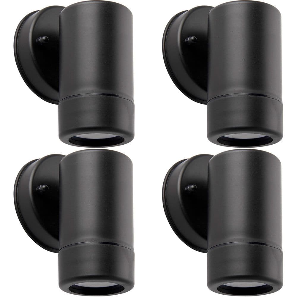 4 PACK Outdoor IP44 Spot Downlight Dimmable 7W GU10 LED Wall Light