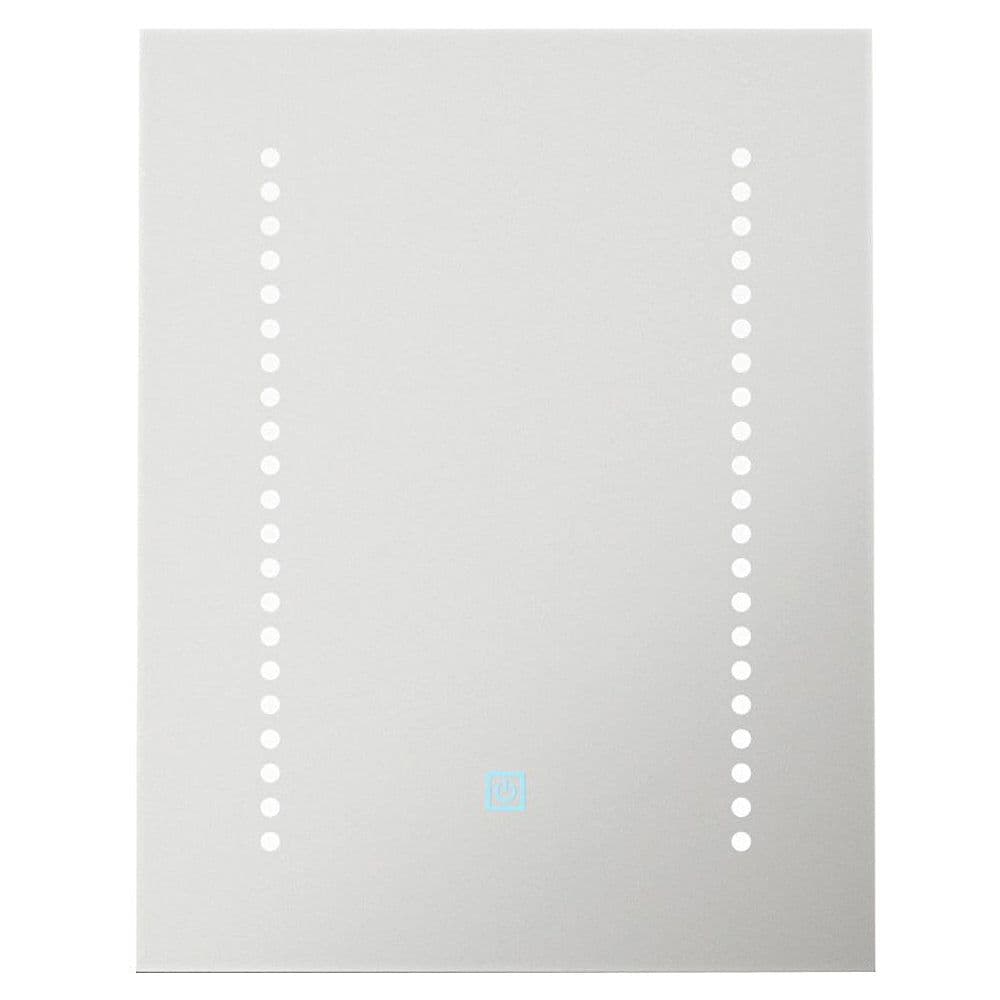 390 x 500mm IP44 LED Bathroom Mirror Tunable Demister & Shaver Socket