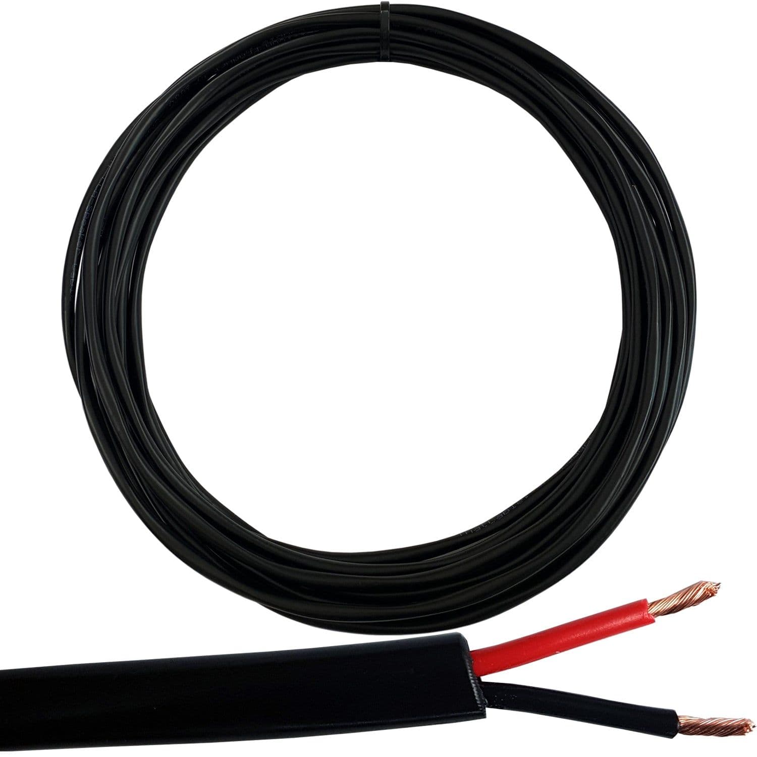 10m Outdoor Garden Speaker Wire Cable 1.5mm² Stranded OFC Flex Reel 100V