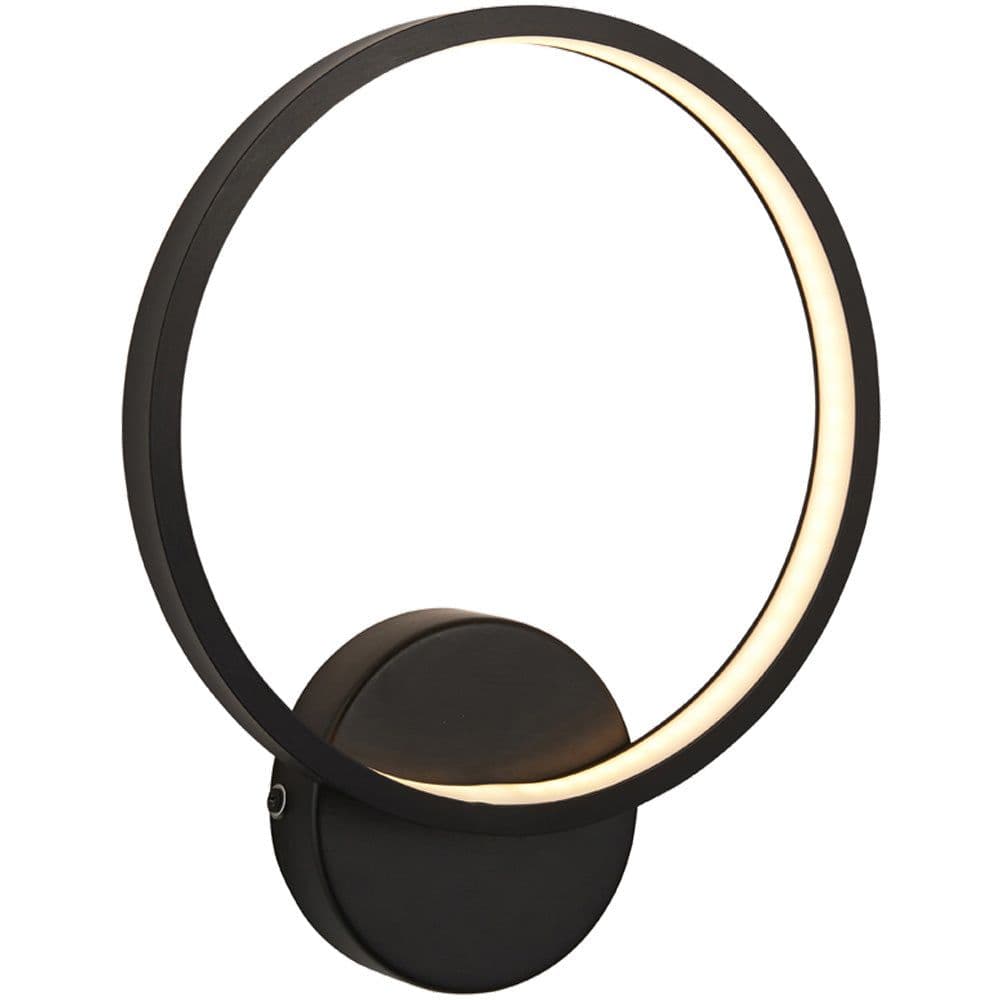 Textured Circular Outdoor Wall Light Integrated Warm White LED Tape Module