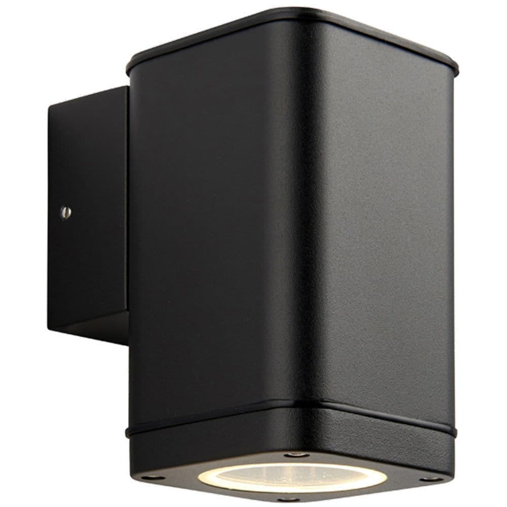 Non Automatic Outdoor Wall Light Textured & Glass Exterior Downlight