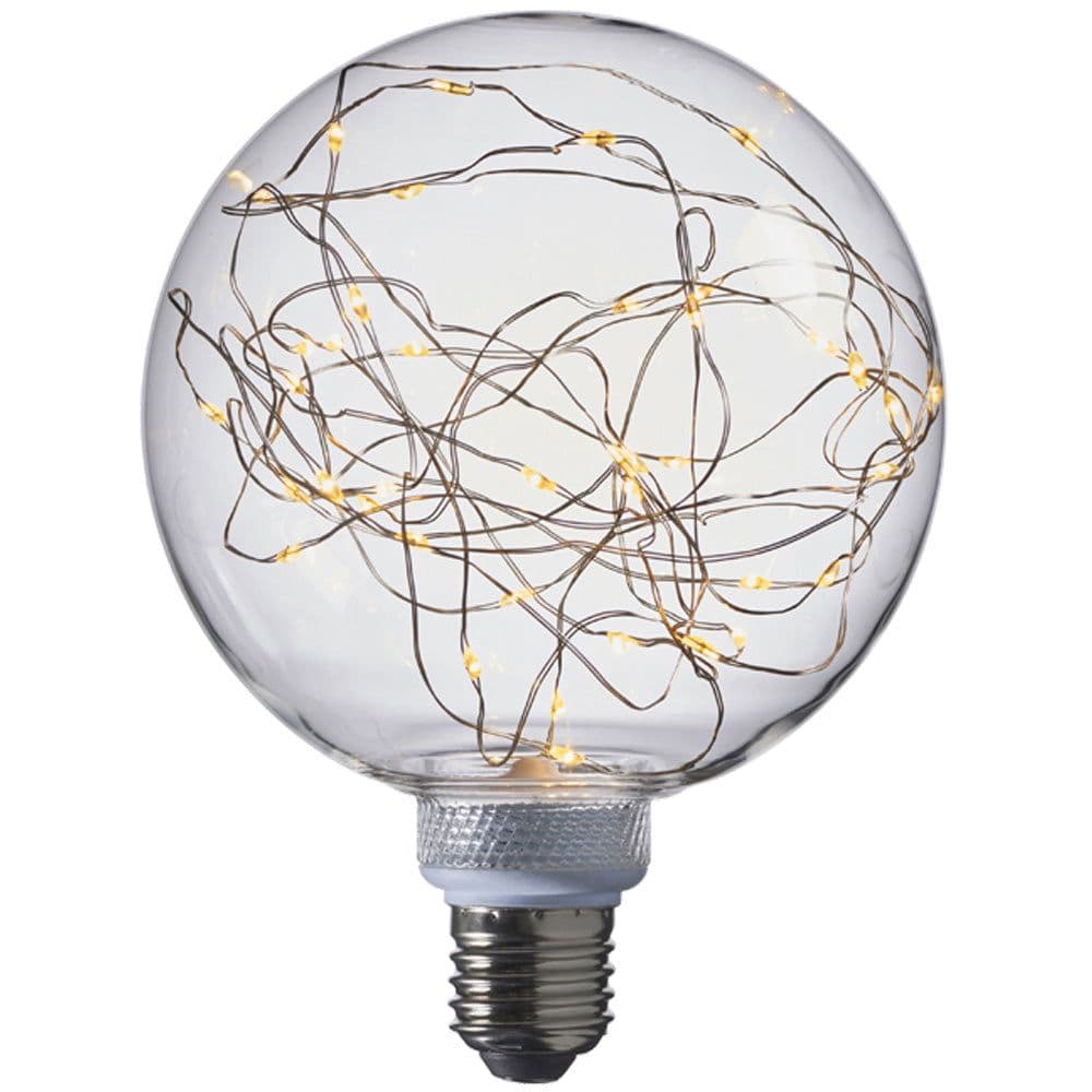 1W E27 Globe LED Lamp Mini String LED Lights Glass Light Bulb