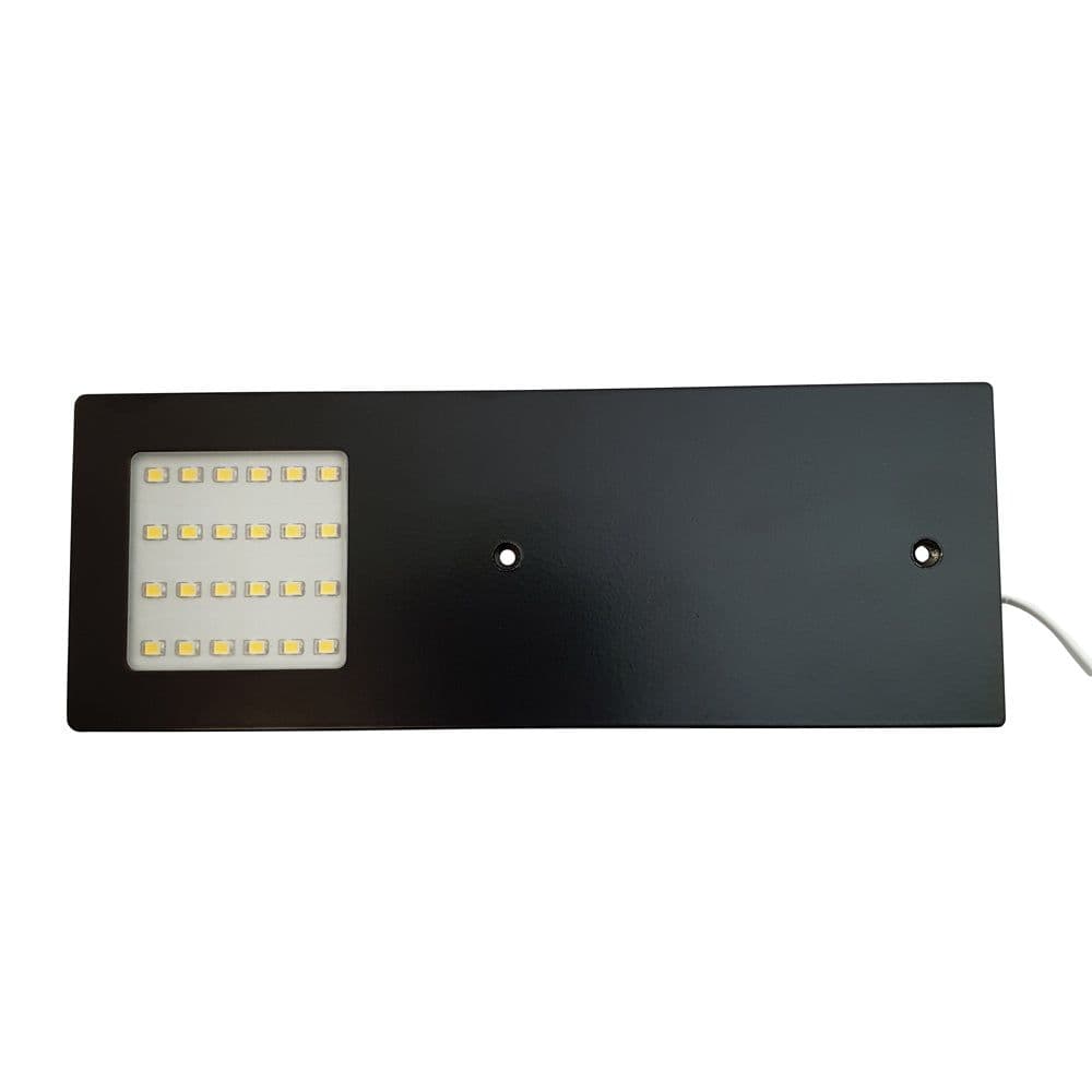 4x MATT Ultra Slim Rectangle Under Cabinet Kitchen Light & Driver Kit Natural White LED