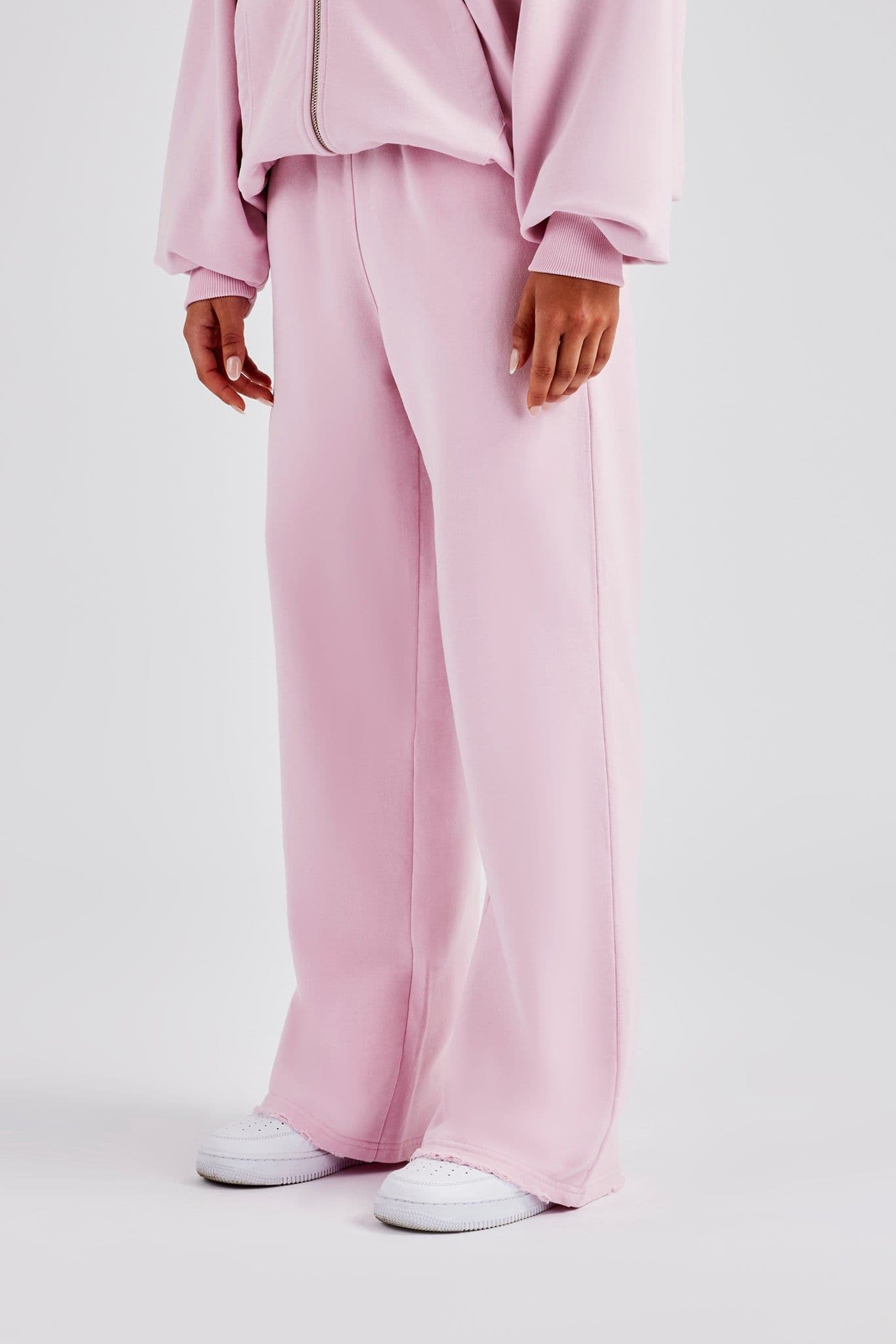 Paraiso Embroidered Joggers Pink Pink