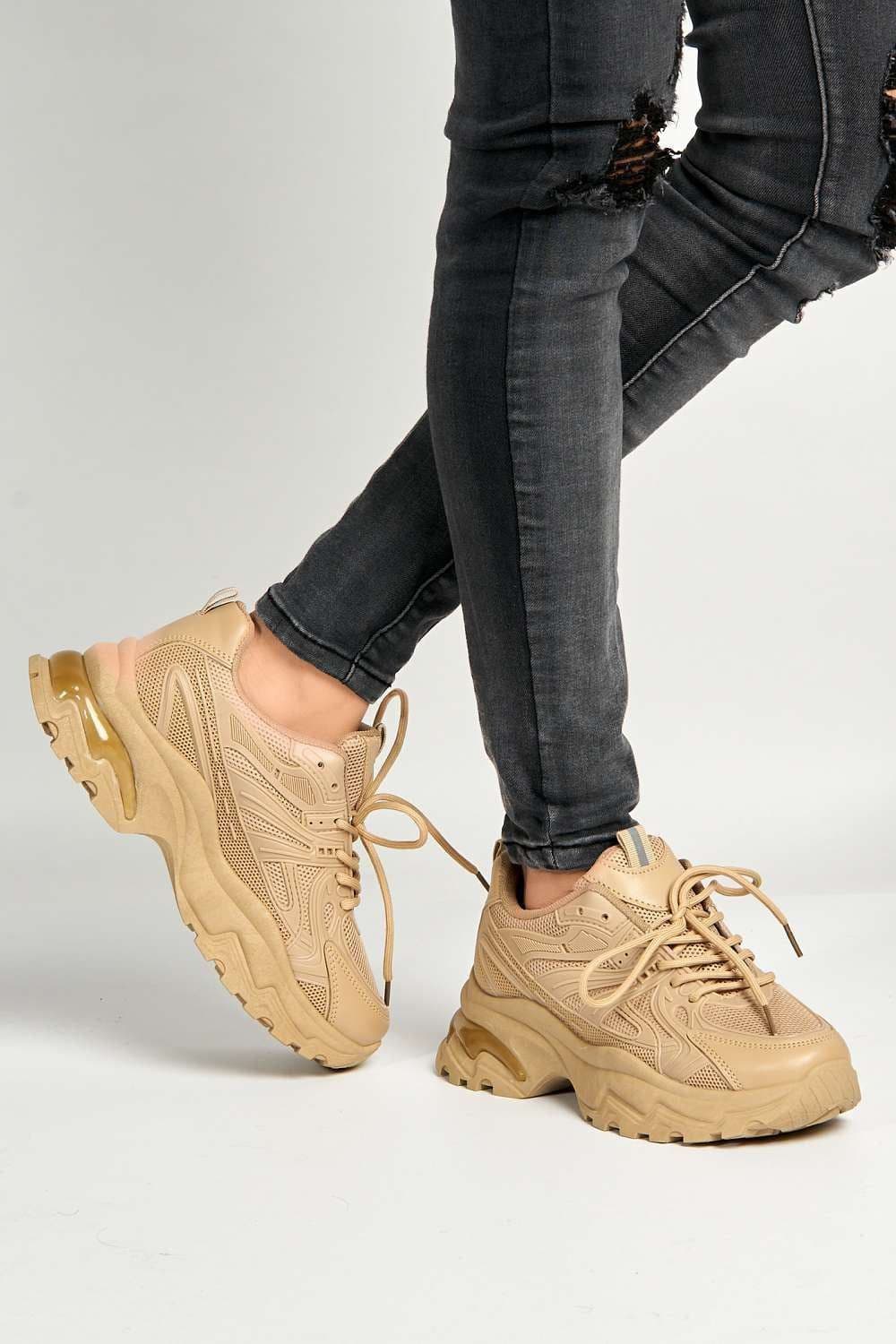 Rox Chunky Lace-Up Trainers