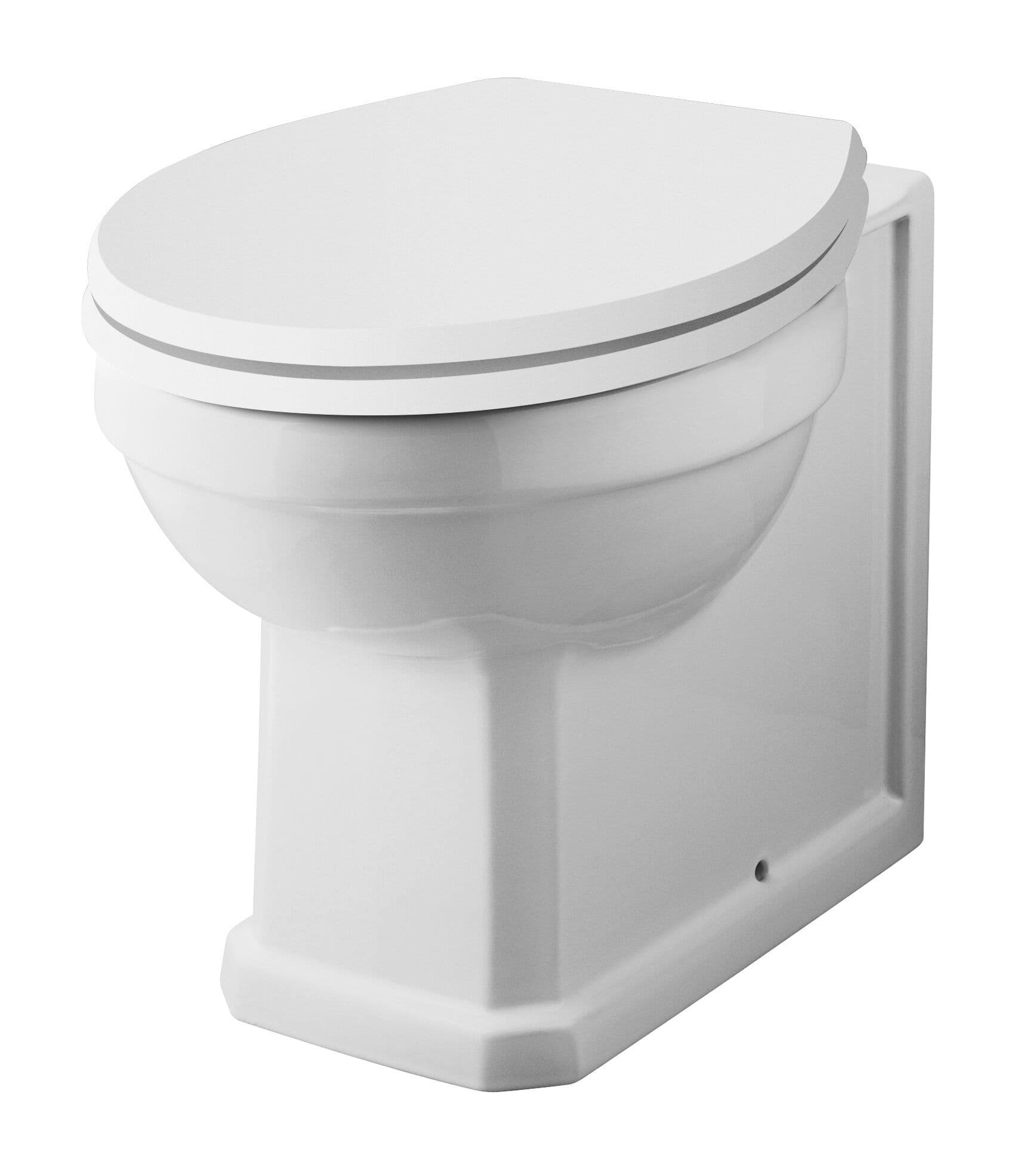 Traditional Back To Wall Toilet Pan