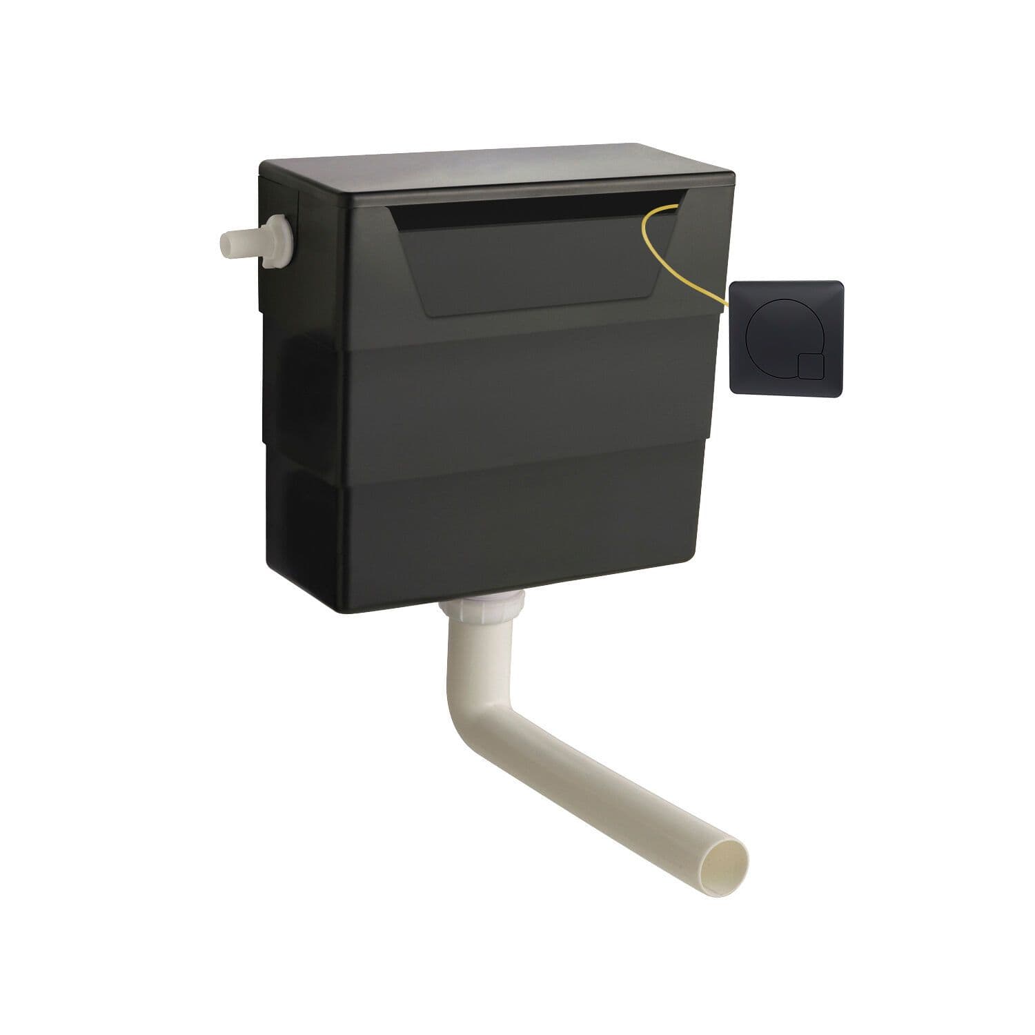 Water Saving Dual Flush Side Inlet Flush Plate Matt