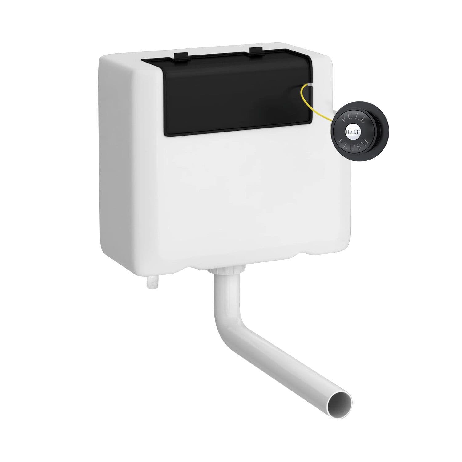 Water Saving Dual Flush Bottom Inlet Push Button Matt