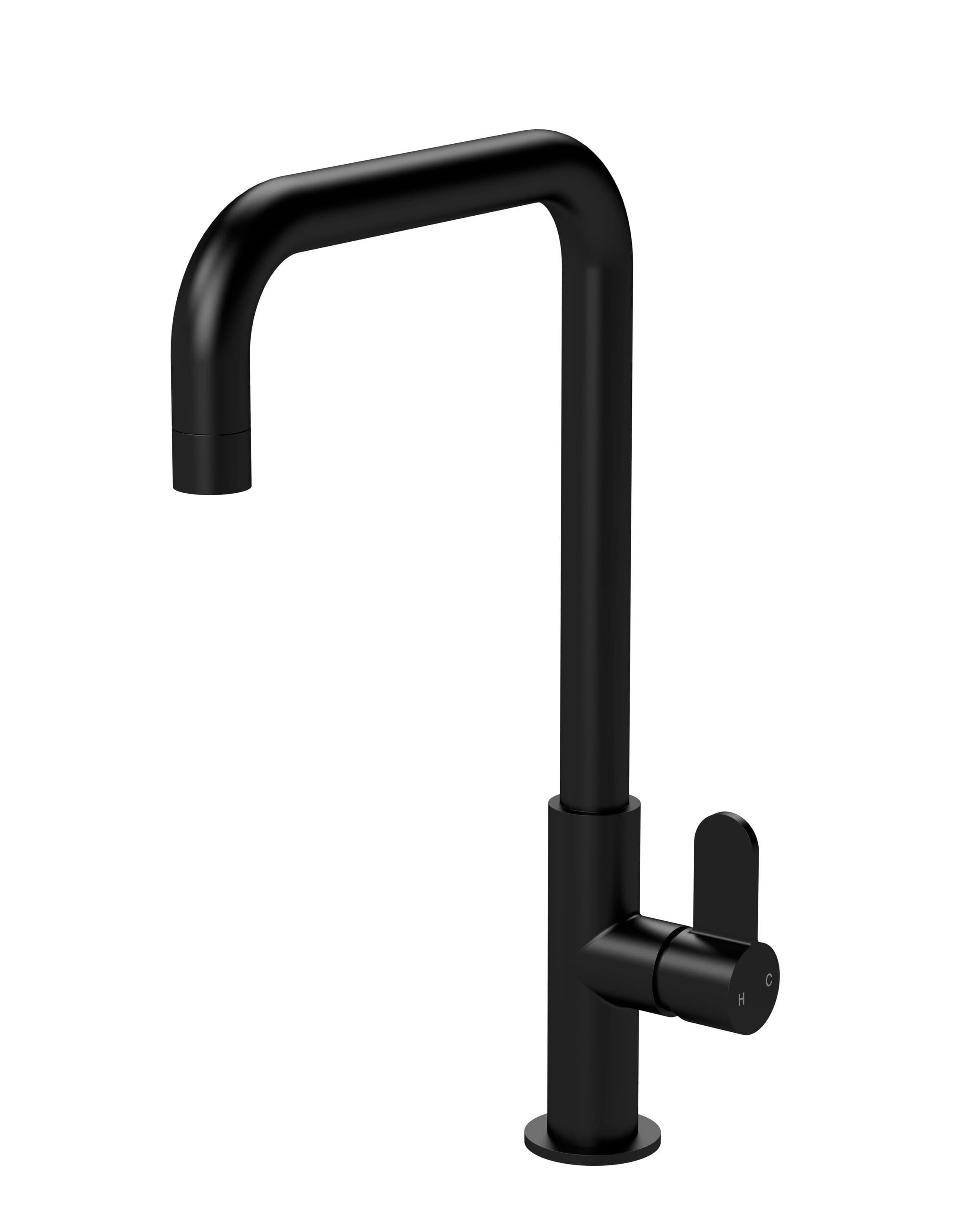Kitchen Mono Mixer Tap 1 Lever Handle Matt 361mm