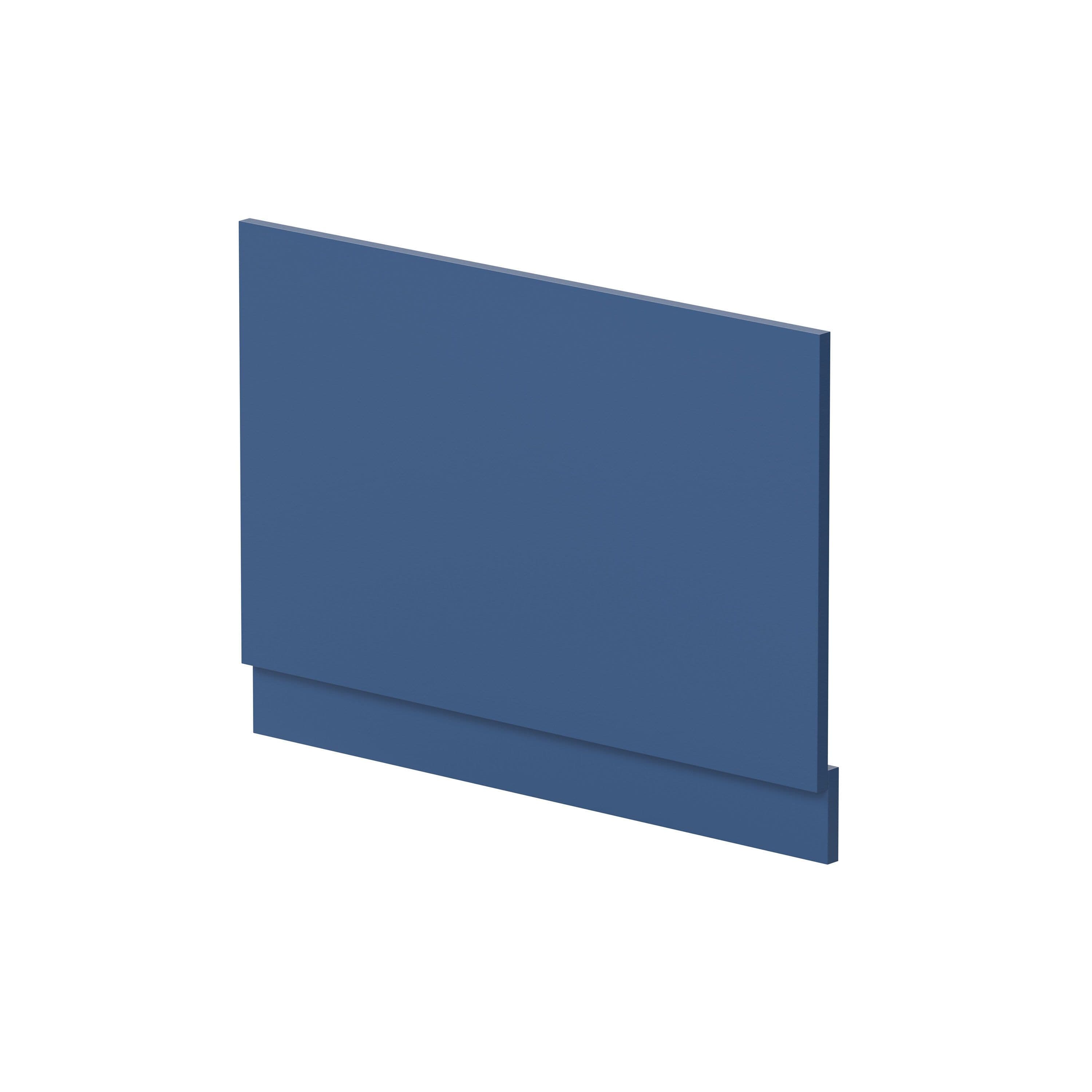 Straight Reversible Bath End Panel & Plinth 800mm Satin
