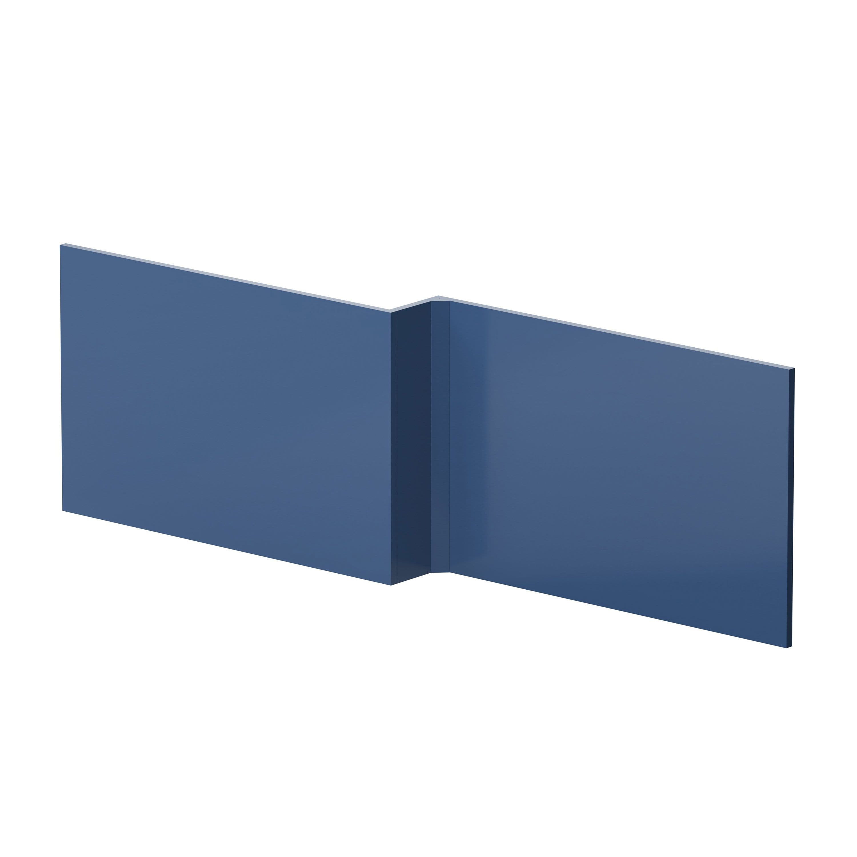 L Shape Square Reversible Bath Front Panel Satin 1700mm