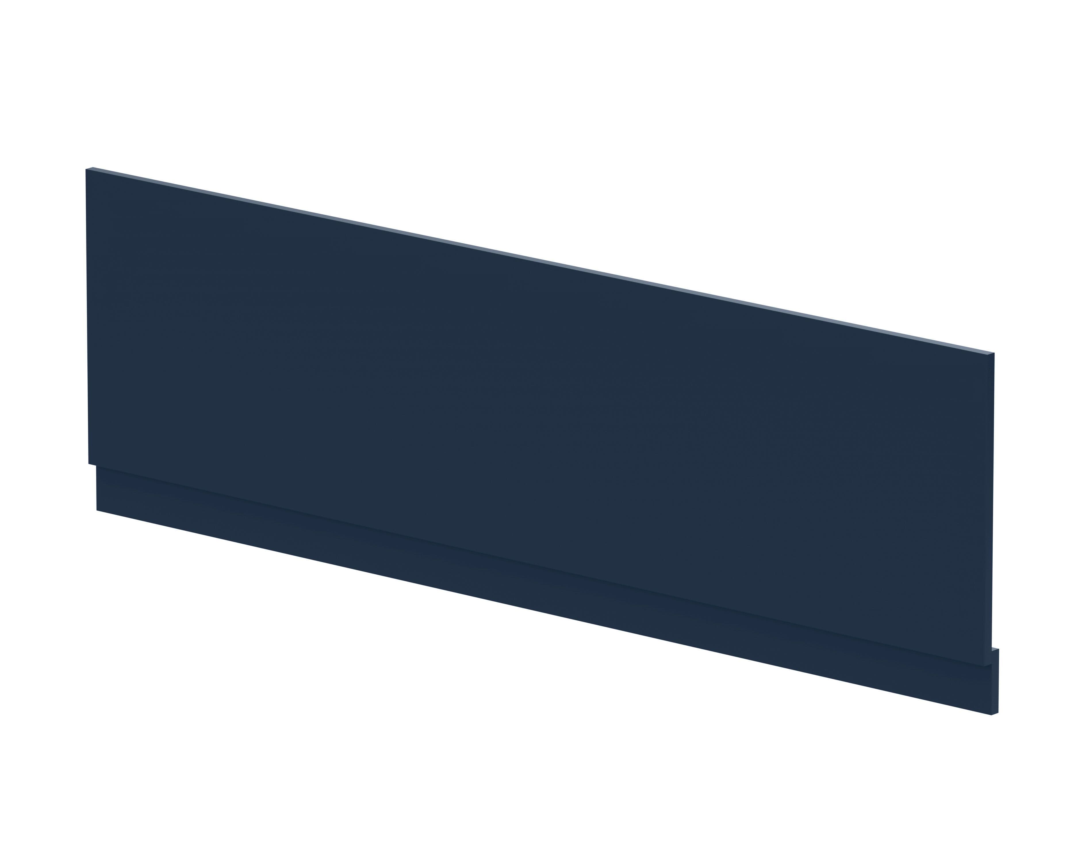 Edge Power Straight Front Bath Panel & Plinth 1800mm Matt Midnight