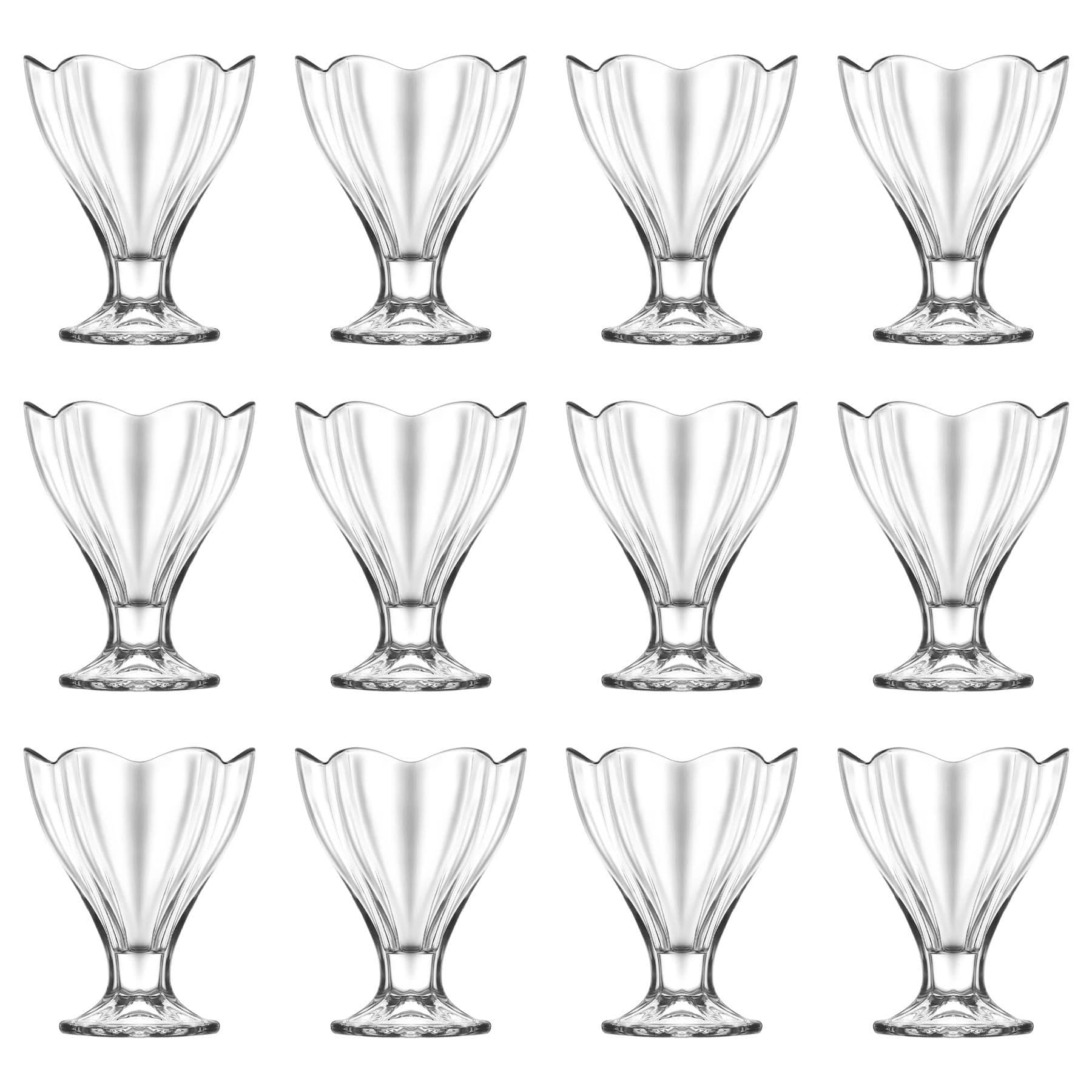 Lily Glass Ice Cream Bowls - 250ml - Pack of 12