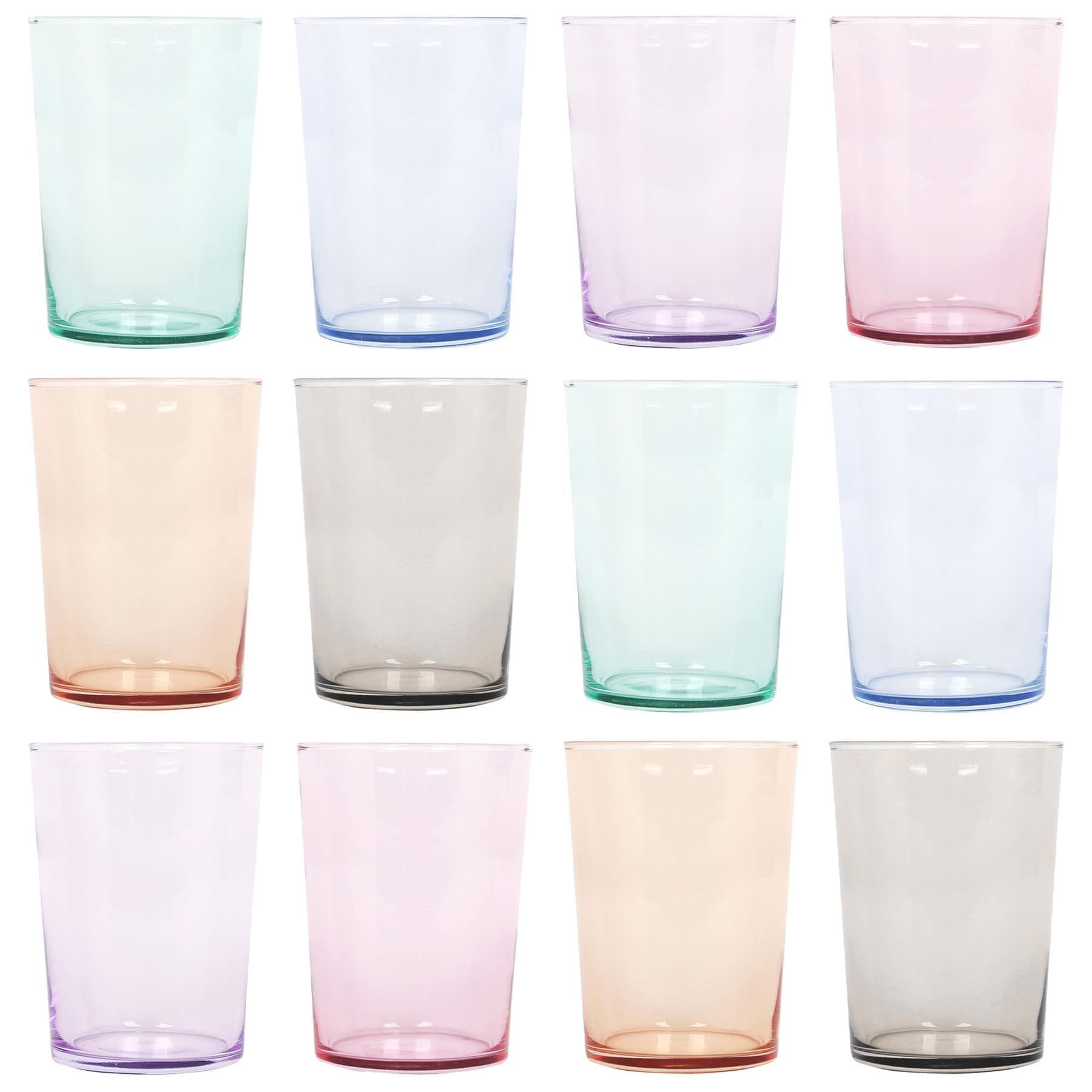Bodega Highball Glasses - 520ml - Full Colour - Pack of 12